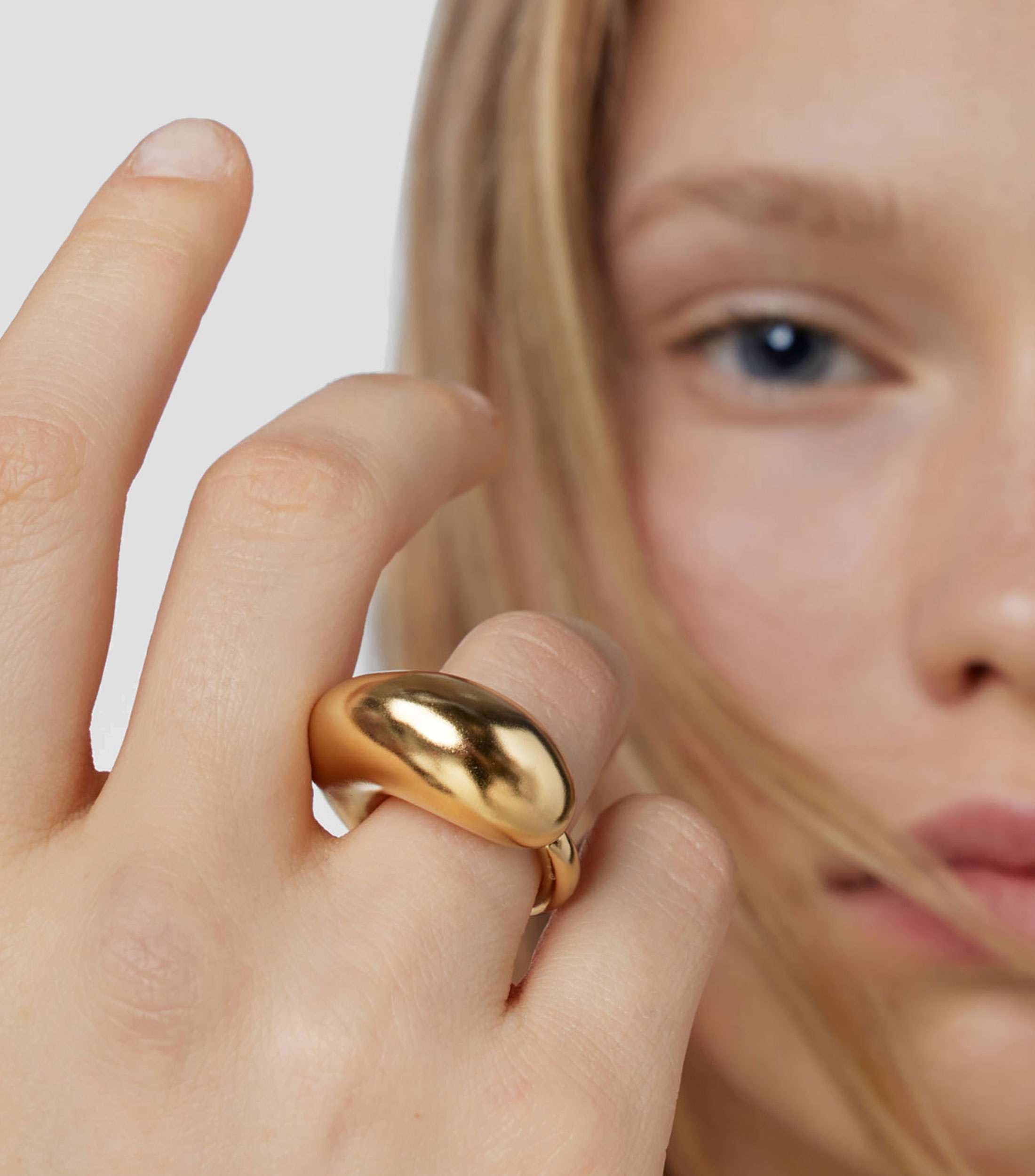 Anillo en Plata .925 Balloon con Logotipo Mujer