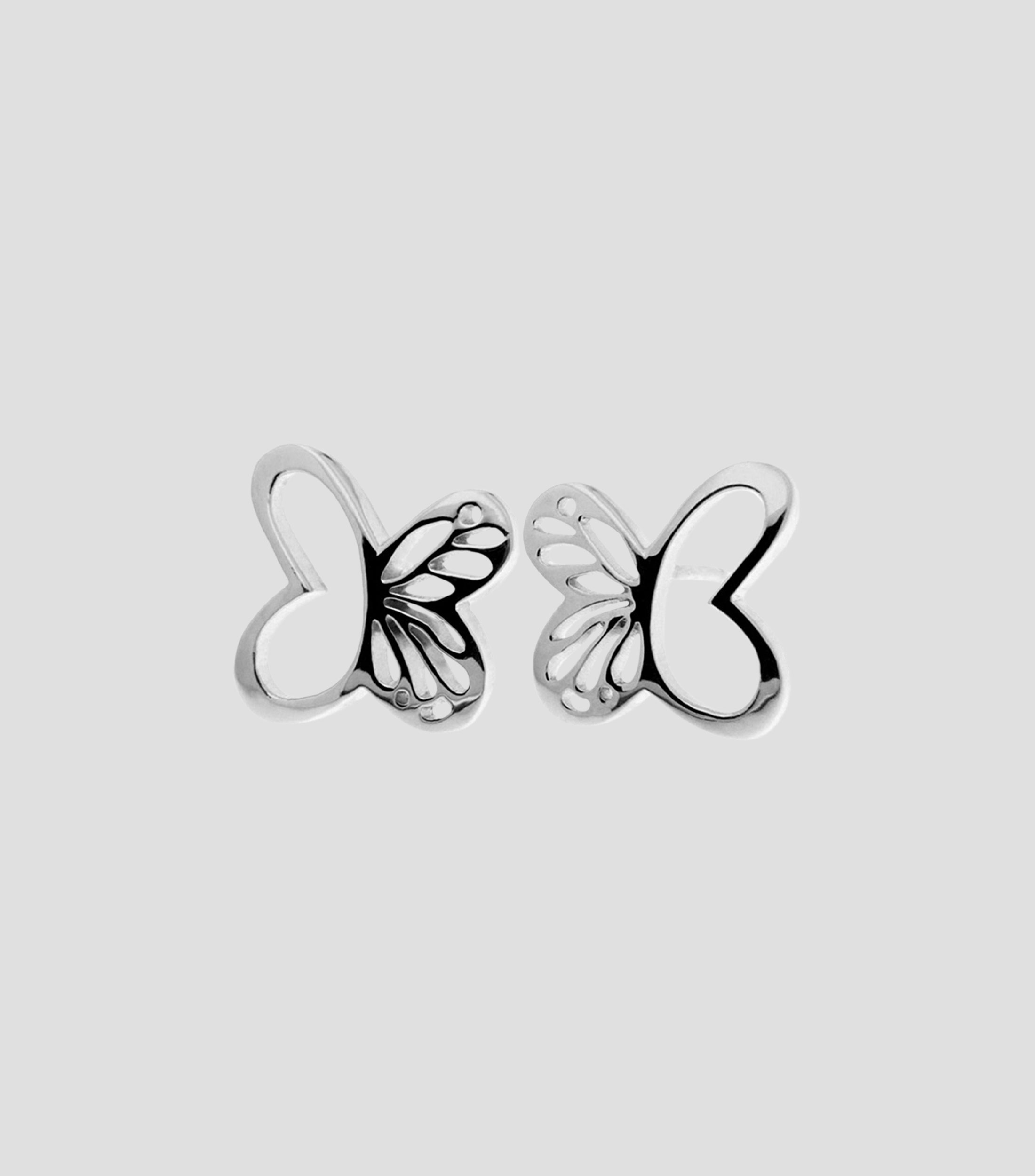 Broqueles de mariposa monarca Mujer