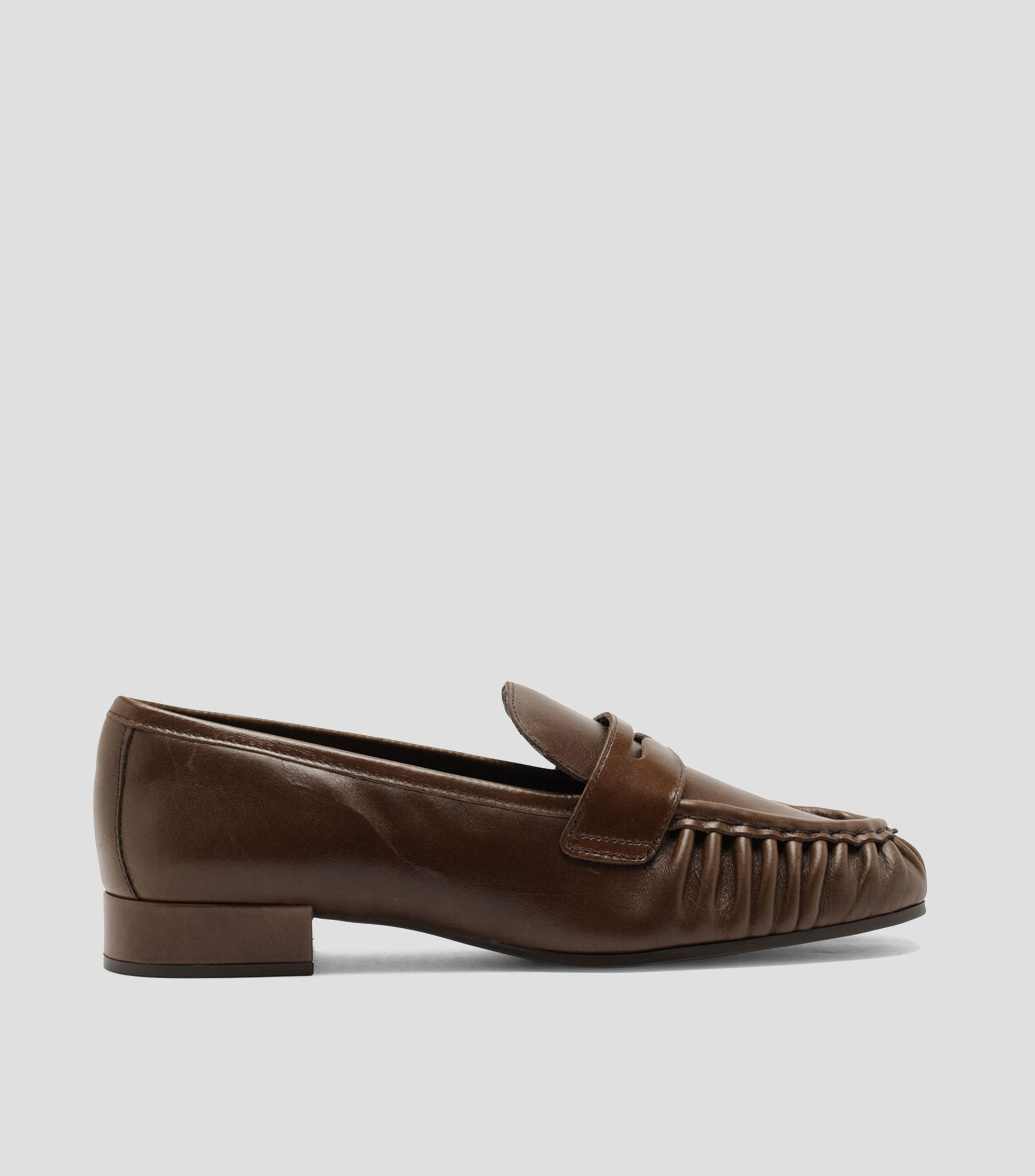 Mocasines en piel Mujer
