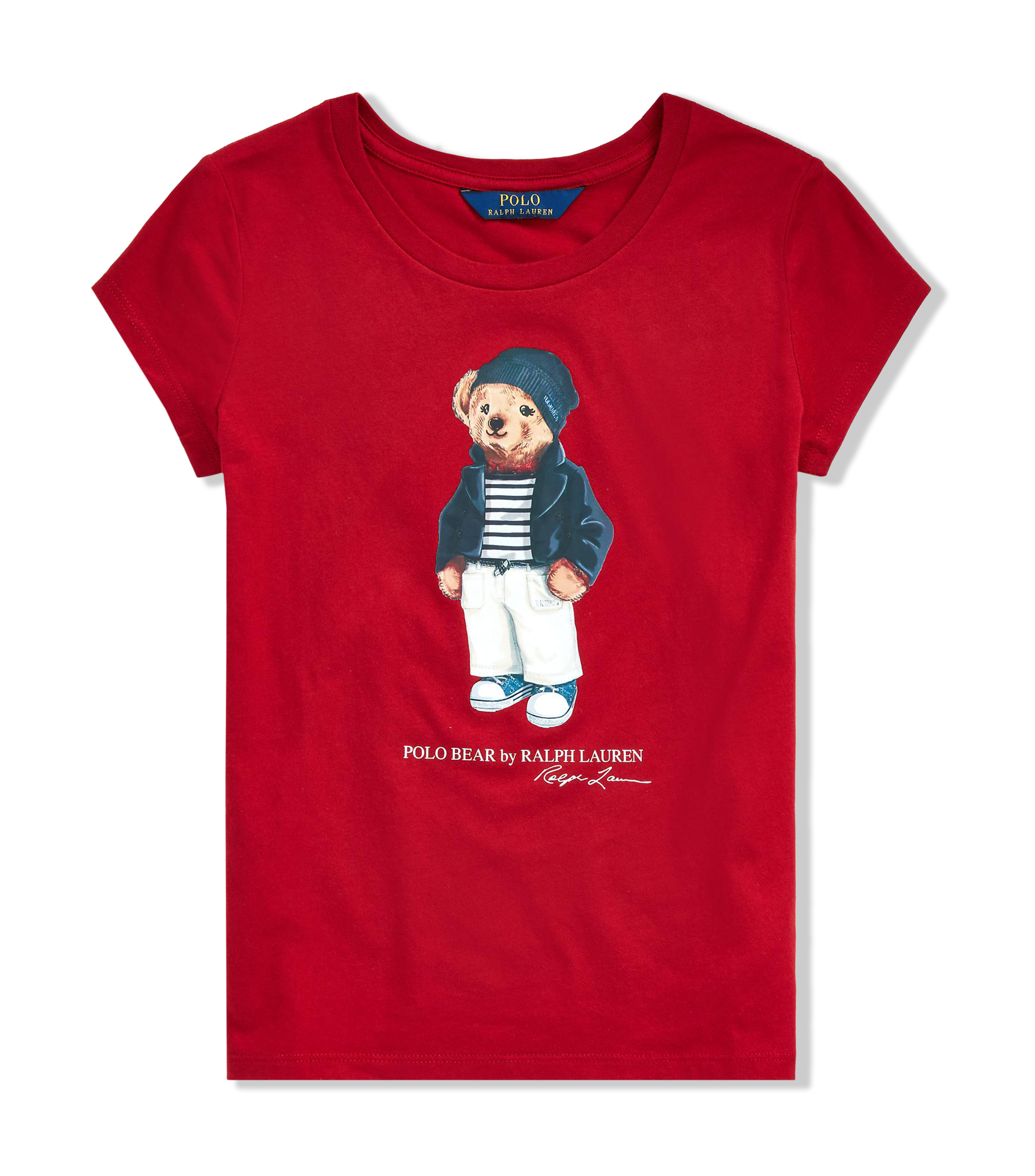 Polo Ralph Lauren Playera de algodon con osito Polo Nina El Palacio de Hierro