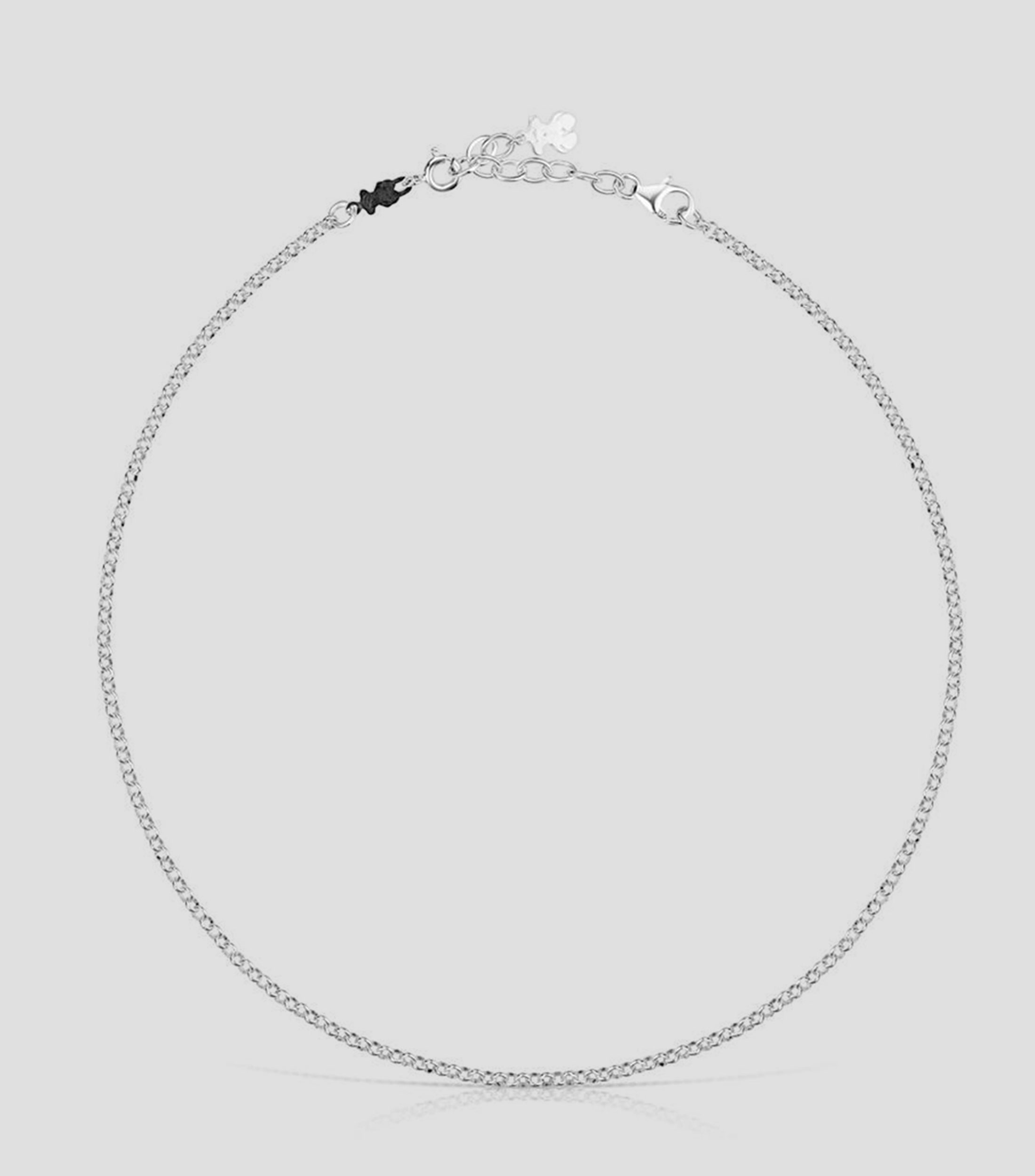 Alargador de pulsera en plata de ley Mujer