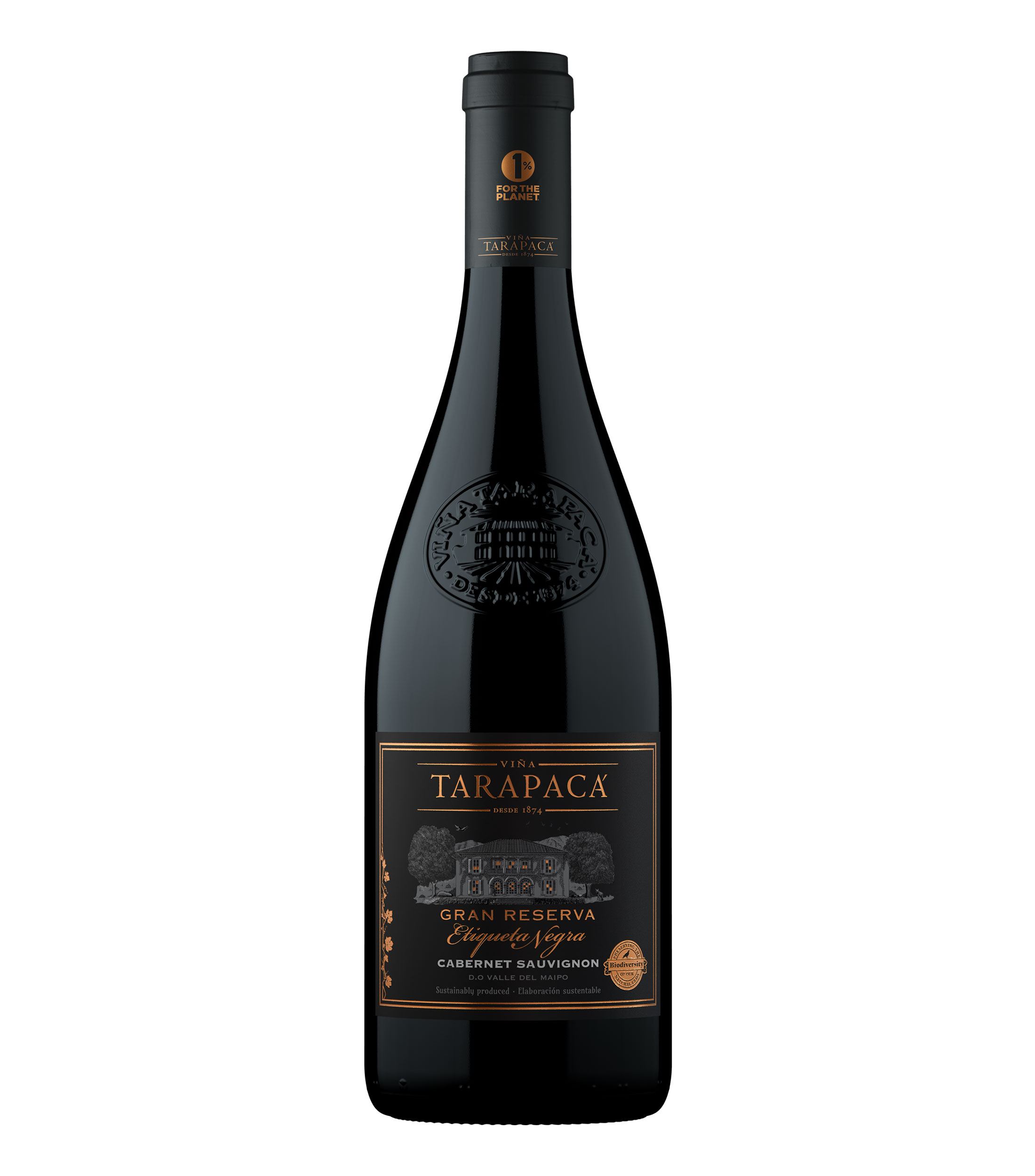 Vino Tinto Carménère Gran Reserva Etiqueta Negra Carménère, Chile, 750 ml