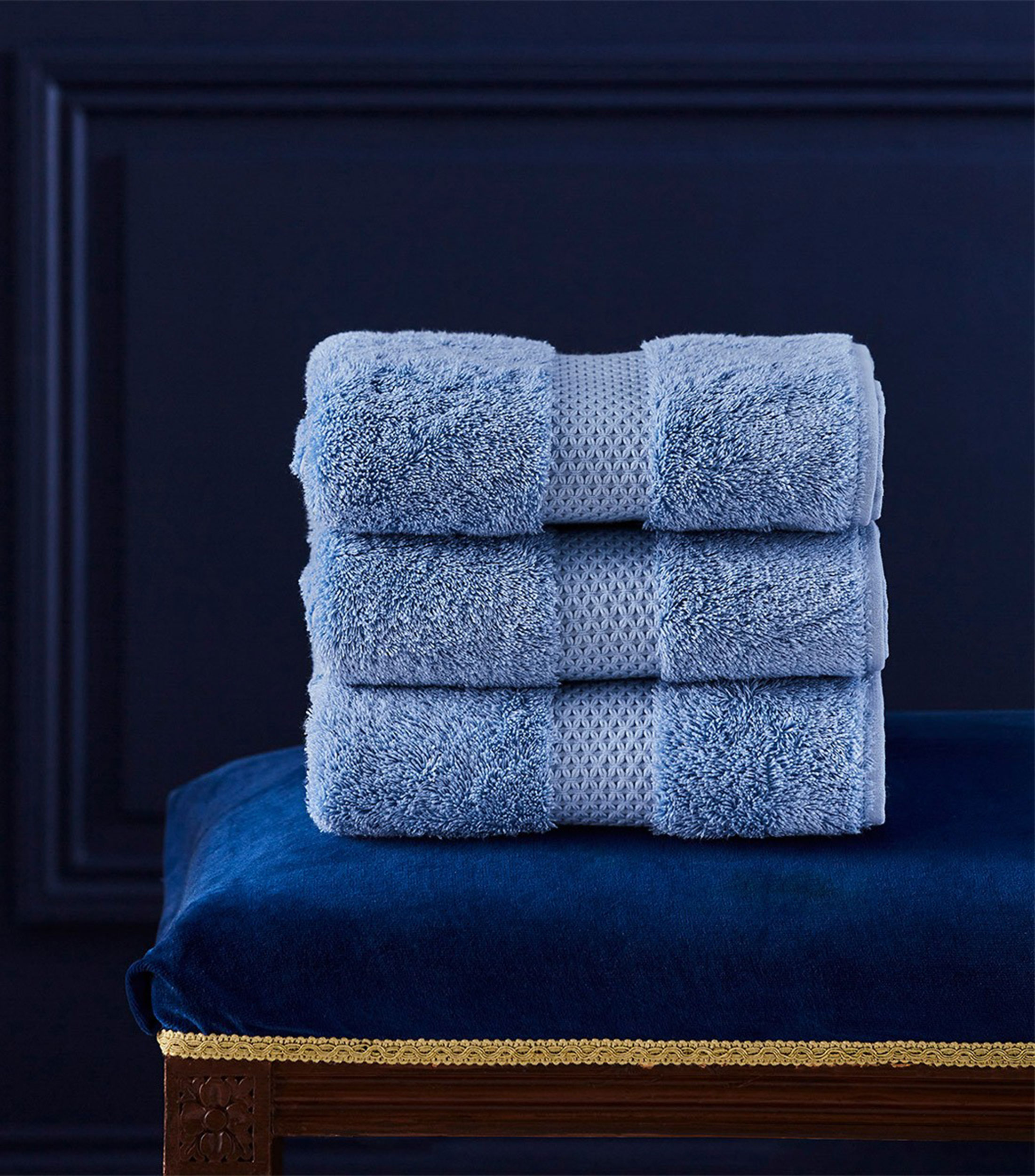 Toalla de baño Etoile azul