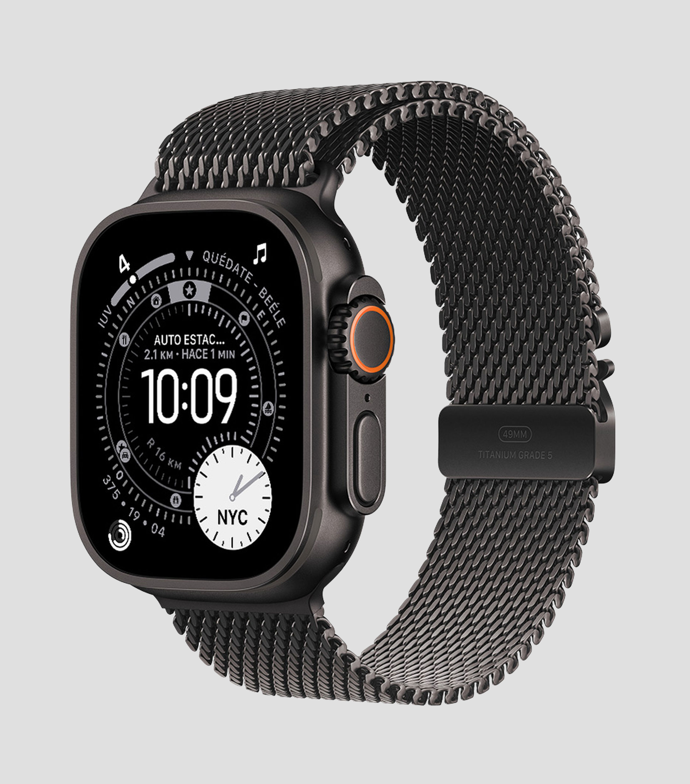 Apple Watch Ultra 3 GPS de 49 mm, Caja de Titanio