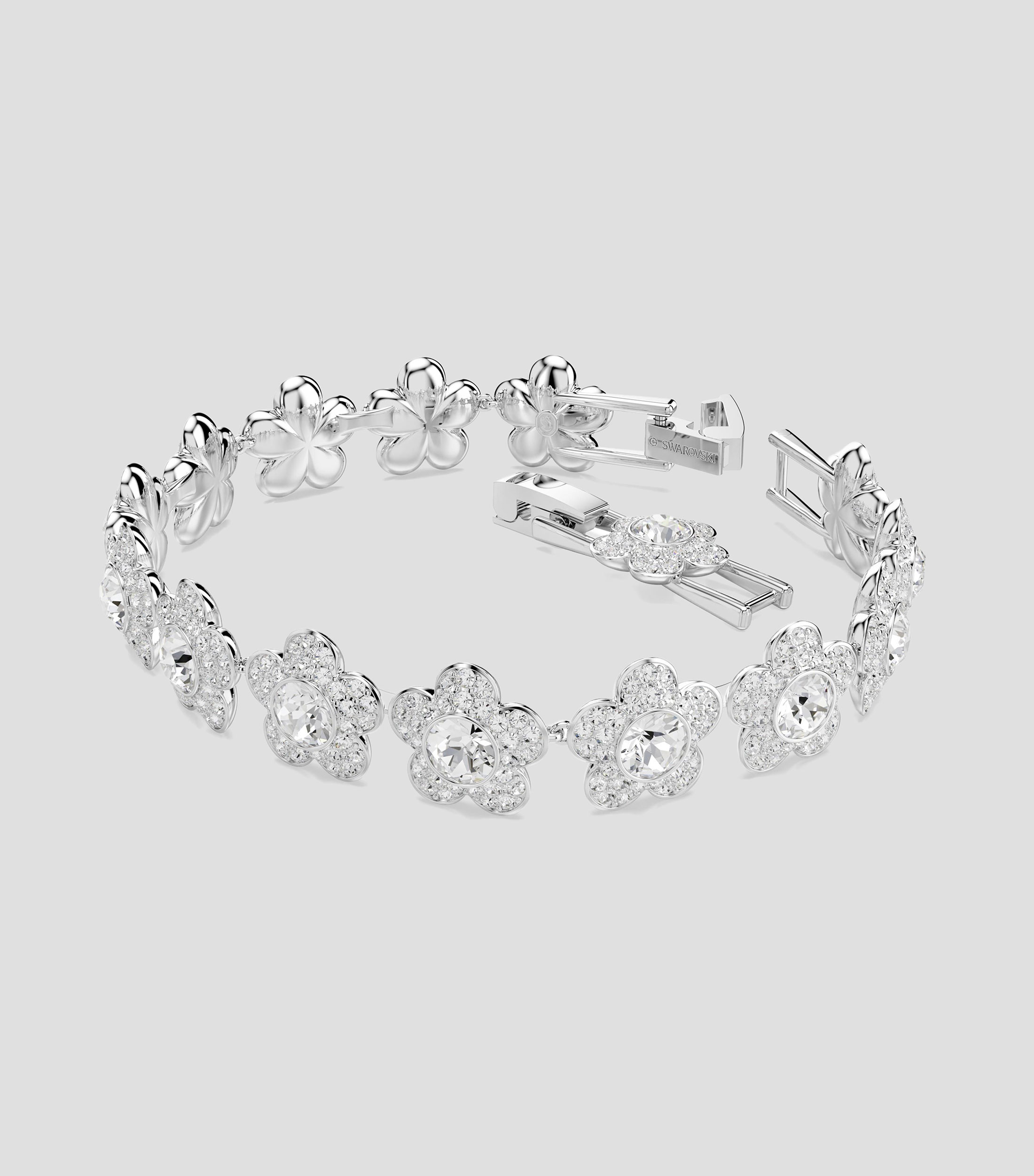 Brazalete Ariana Grande x Swarovski con cadena de margaritas Mujer