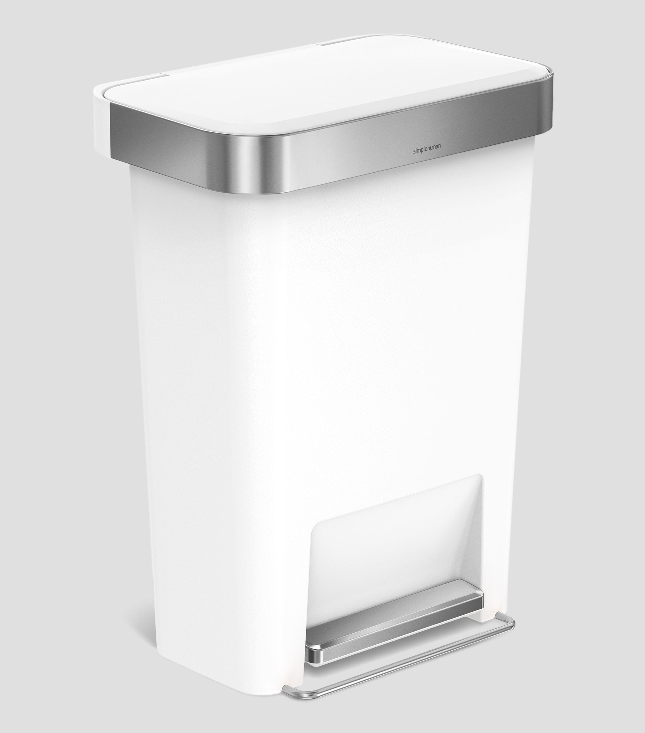 Bote Basura 45 L Blanco