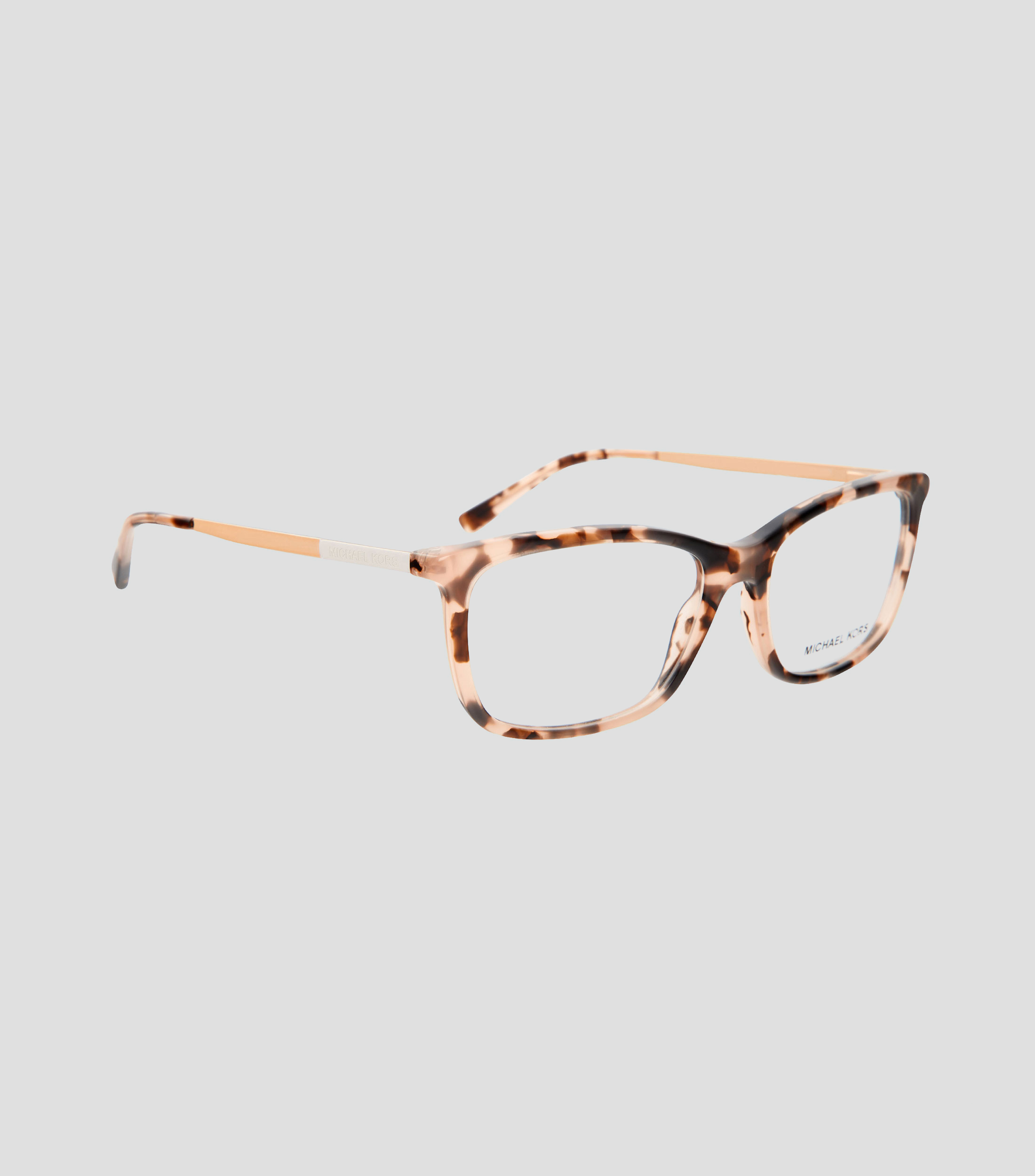 Lentes Oftálmicos Rectangulares Tortuga rosa Mujer