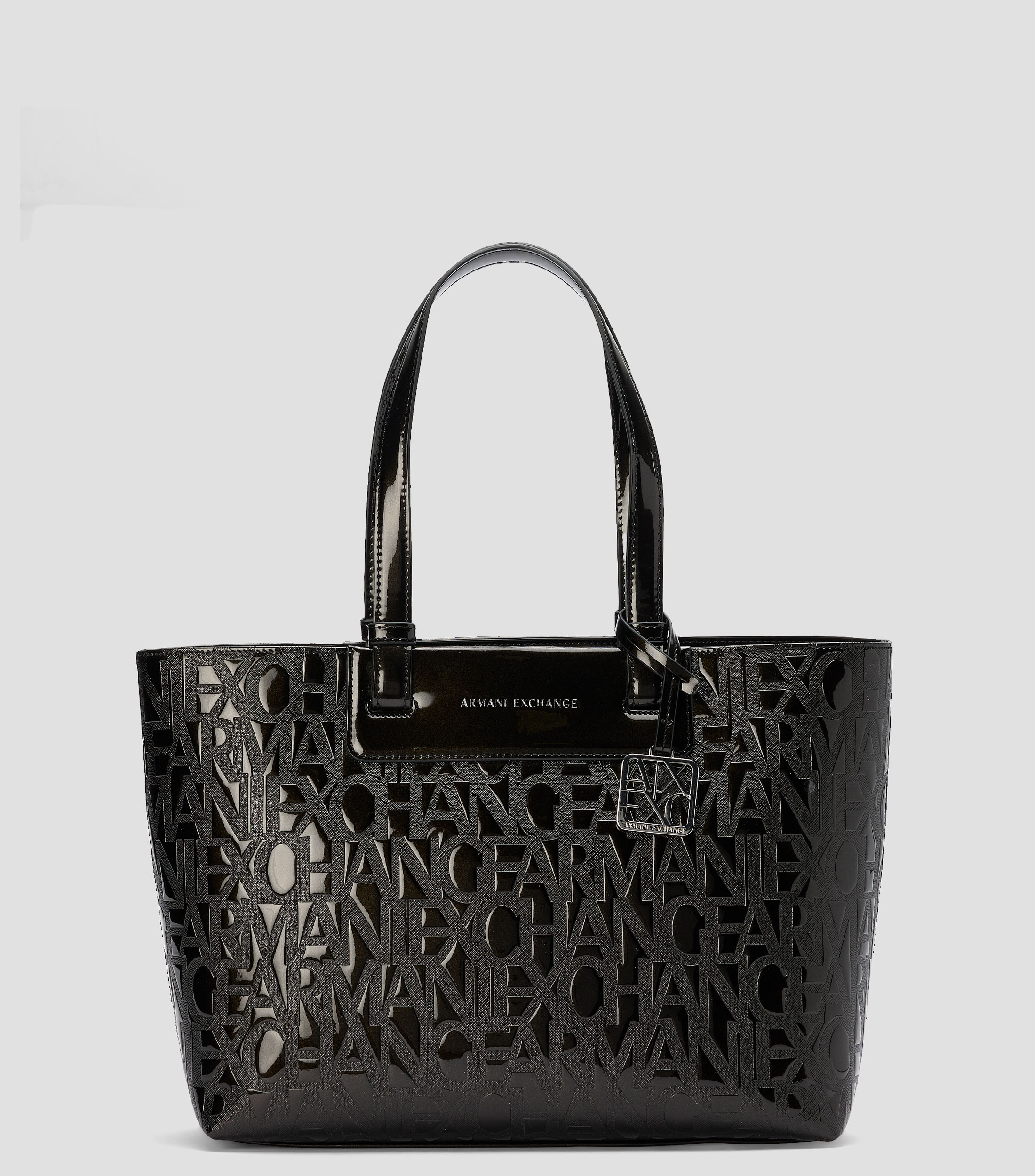 Bolsa Tote monogram negra Mujer