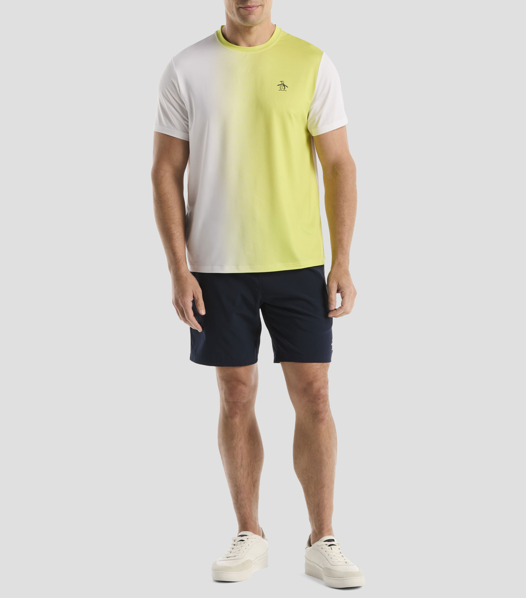 Playera para Pádel cuello redondo manga corta deslavada Hombre