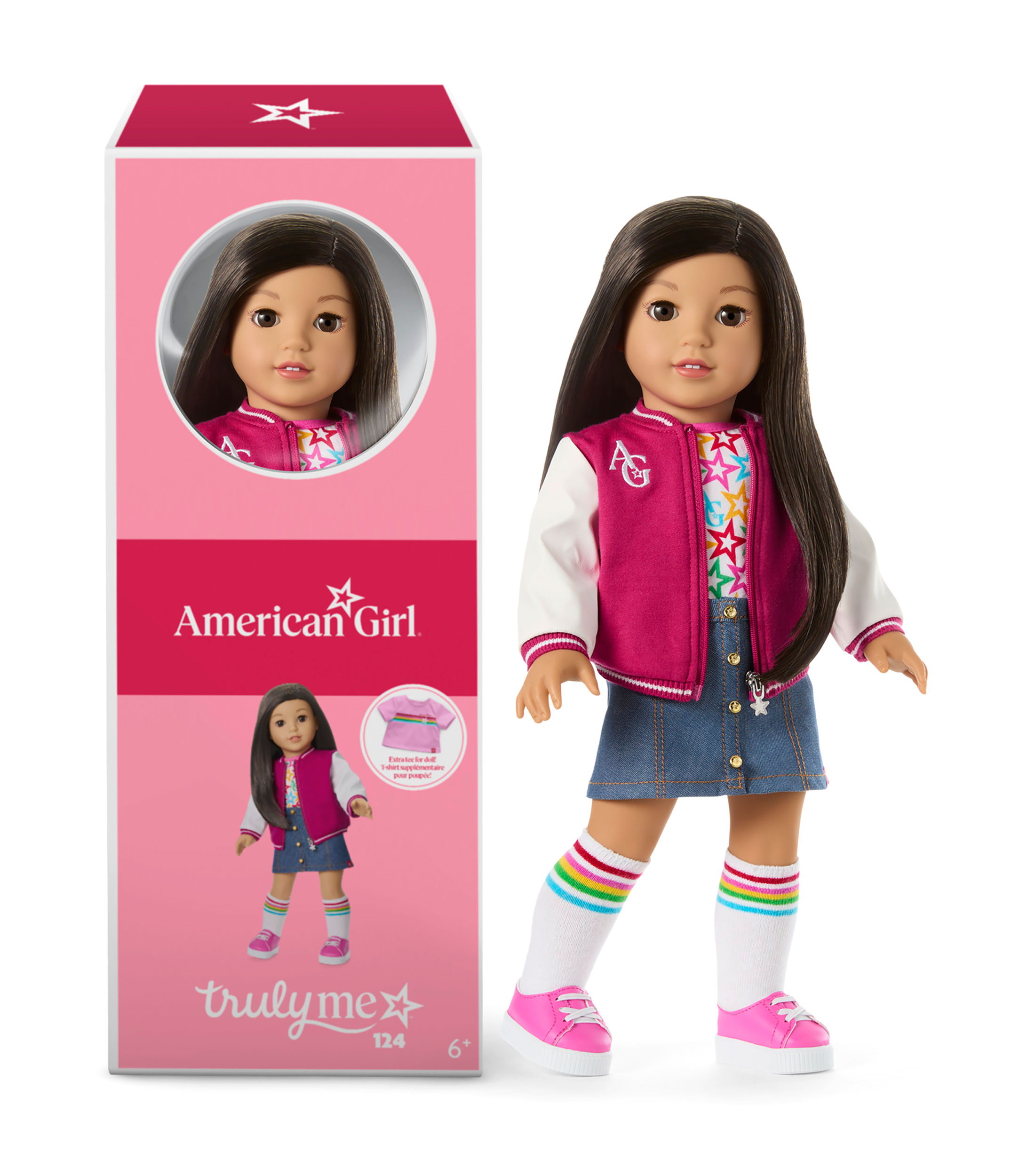 Muñeca Truly Me, cabello pelinegro lacio