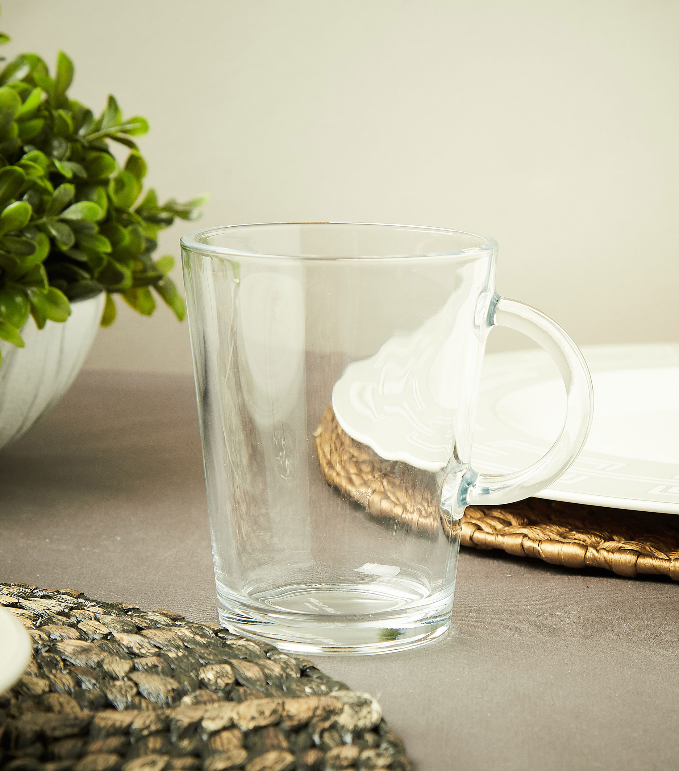 Taza de vidrio