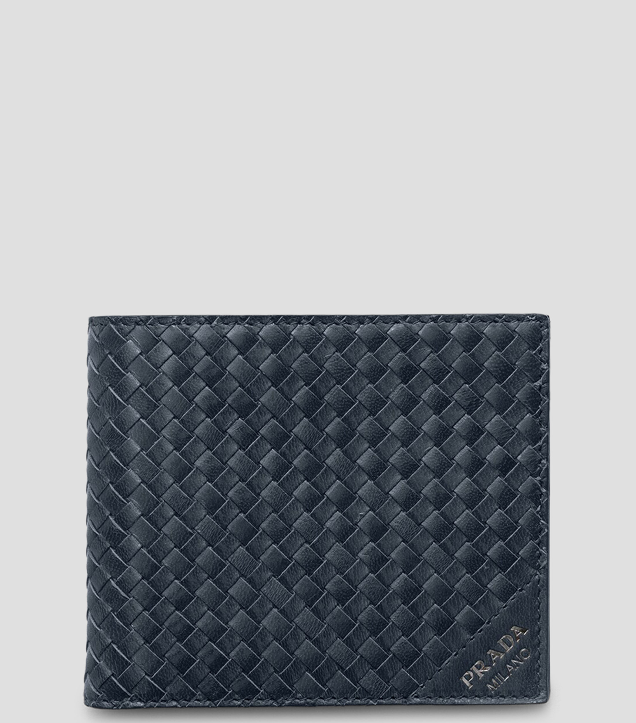 Cartera bifold en piel fantasía Hombre