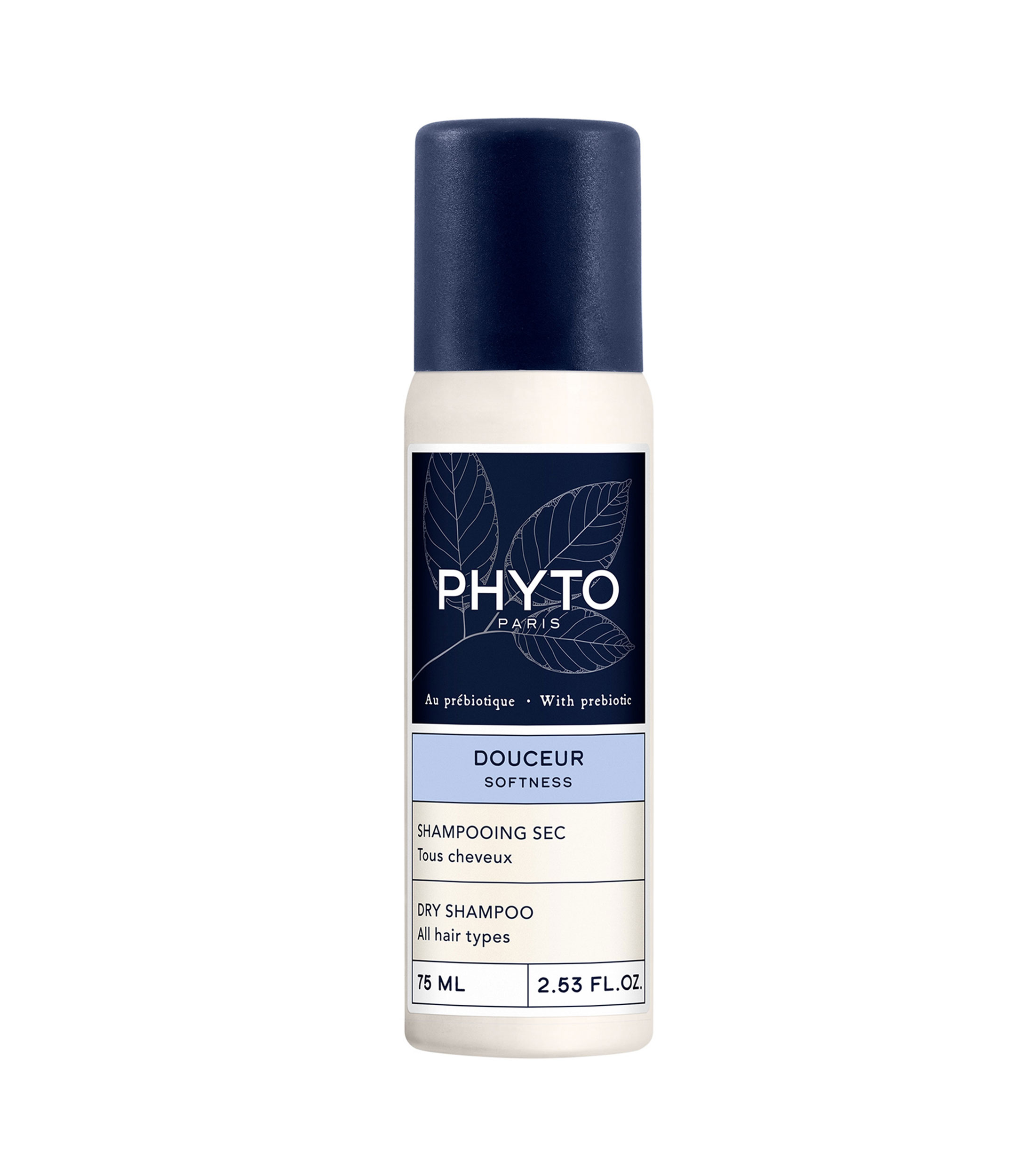 Shampoo Seco de Uso Frecuente Phyto Softness, 75 ml