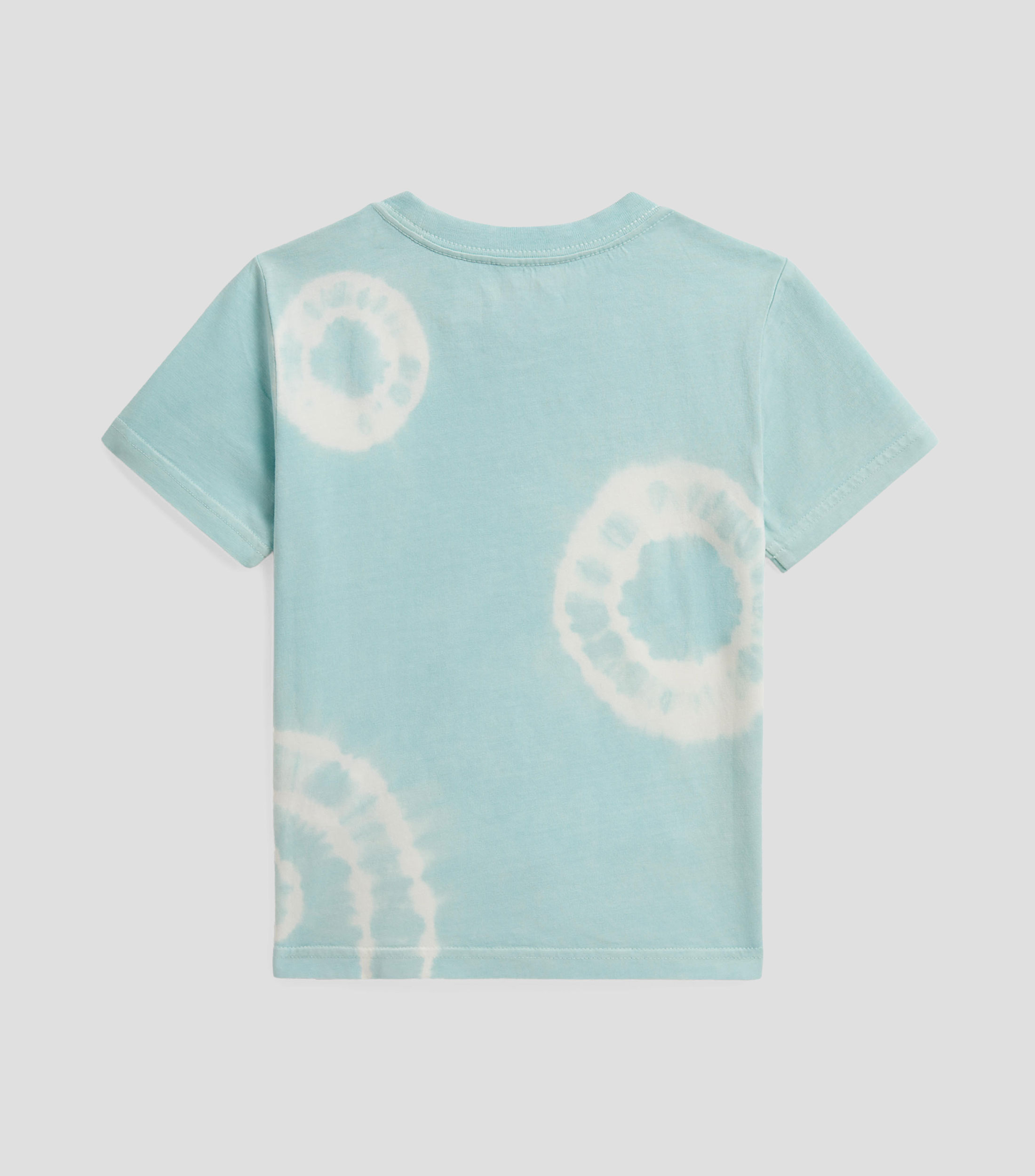 Playera de cuello redondo con manga corta estampada Bebé