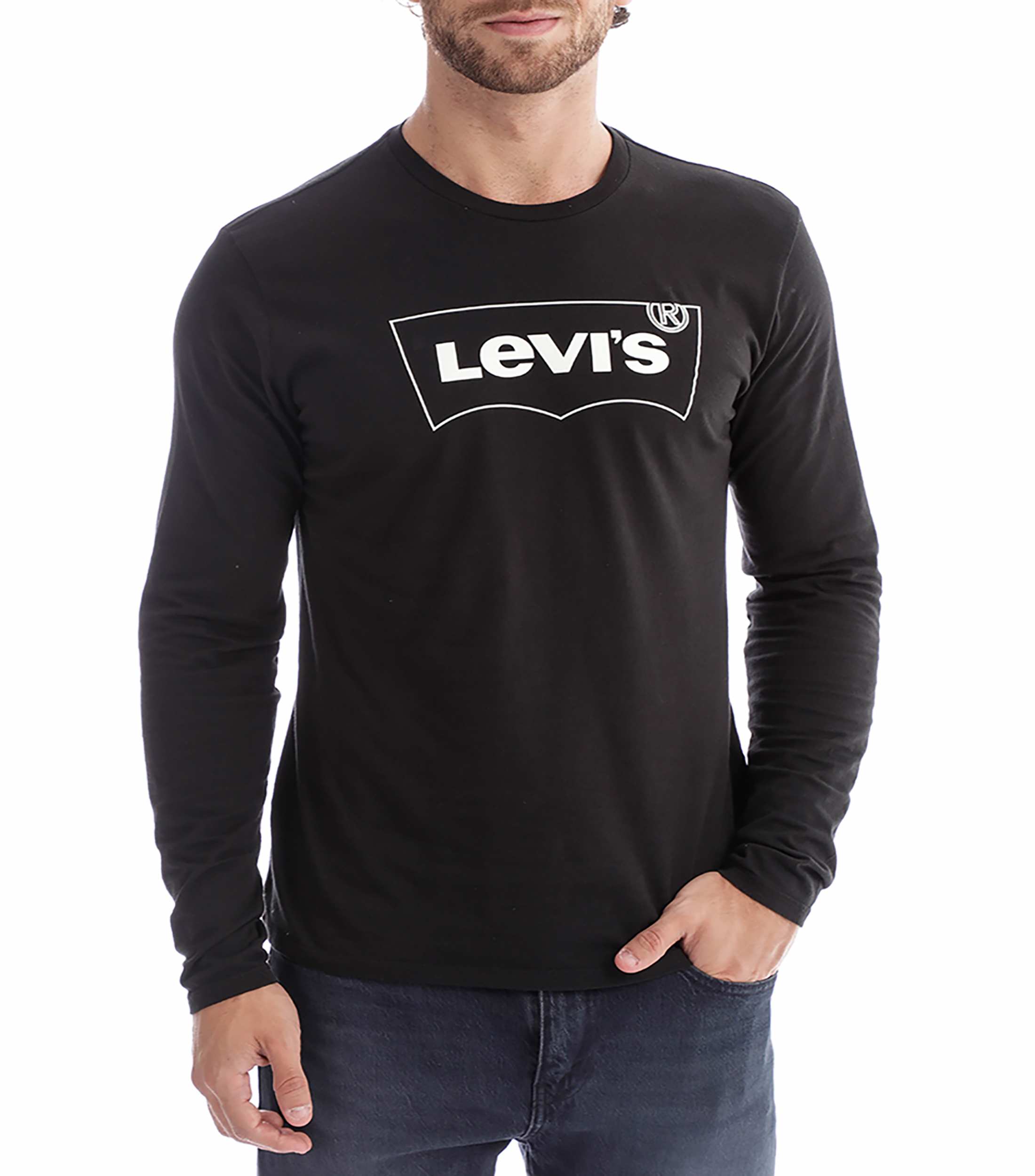 Levi's Playera manga larga Hombre