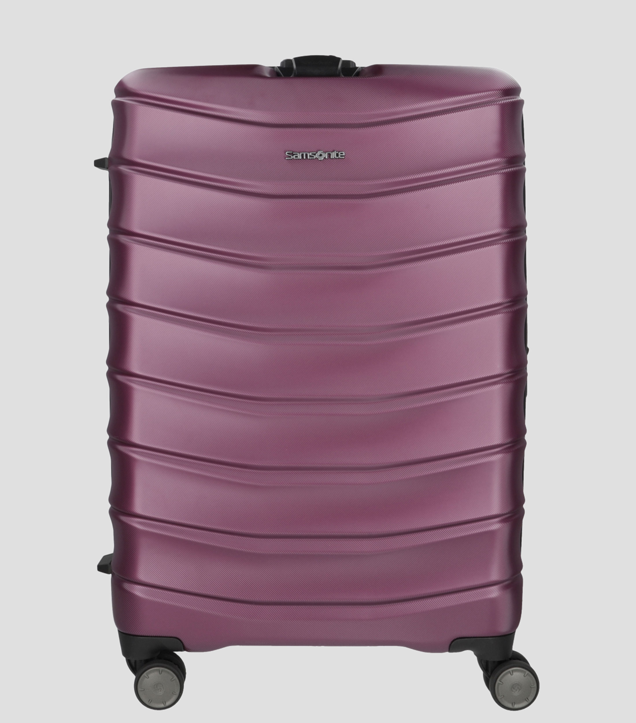 Maleta de viaje grande Literock purpura