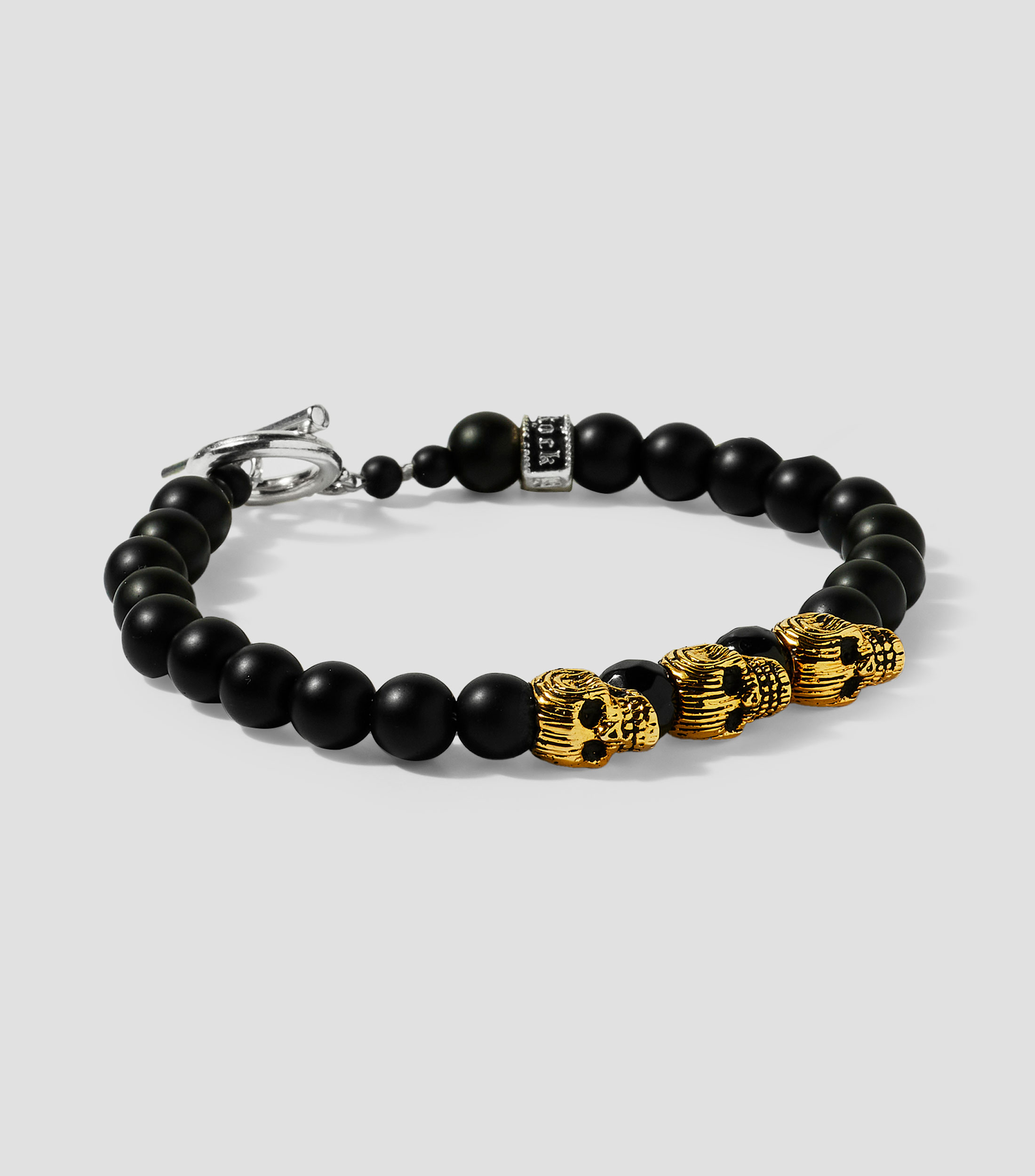 Pulsera con ónix Hombre