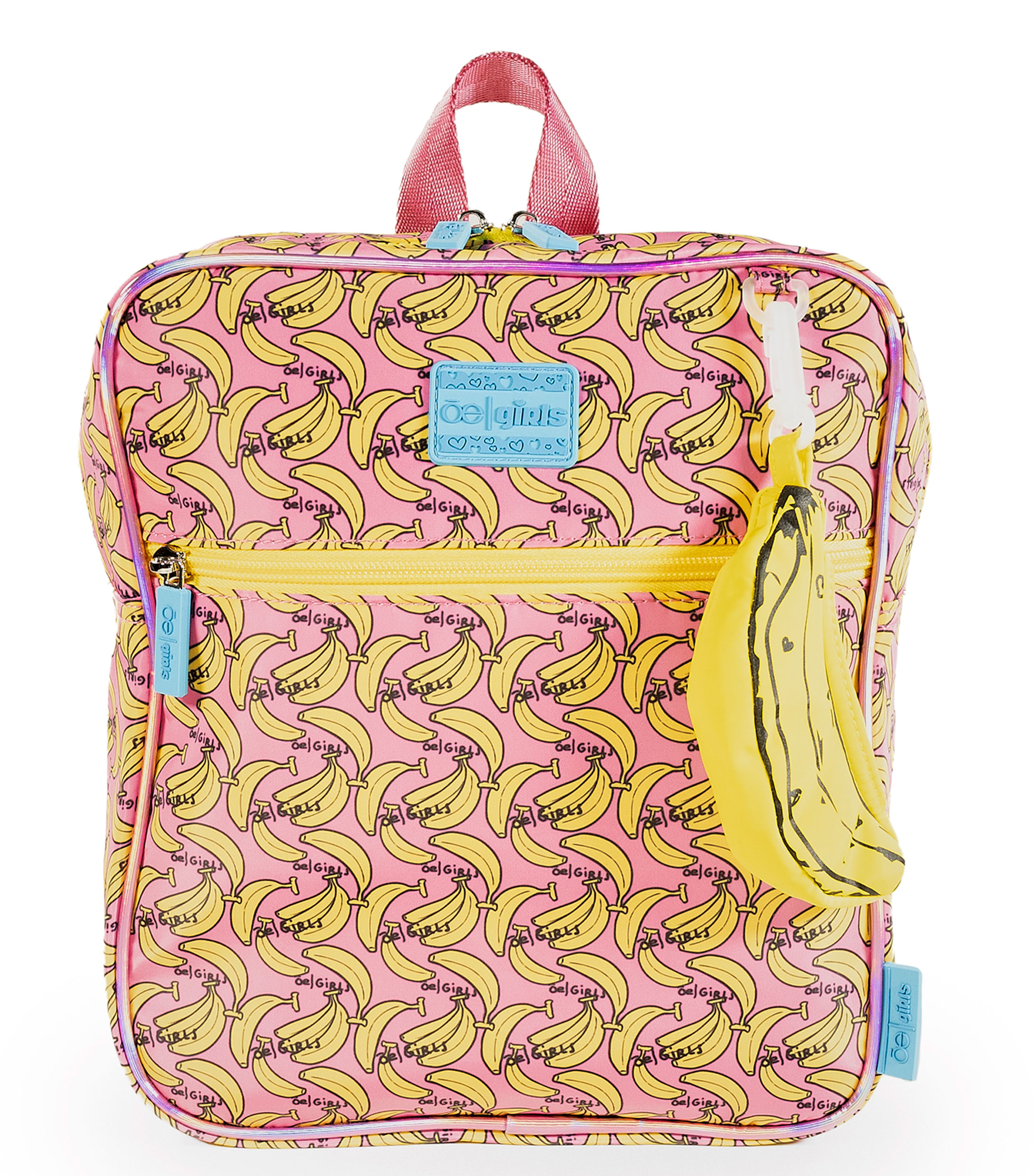Bolso backpack rosa Niña