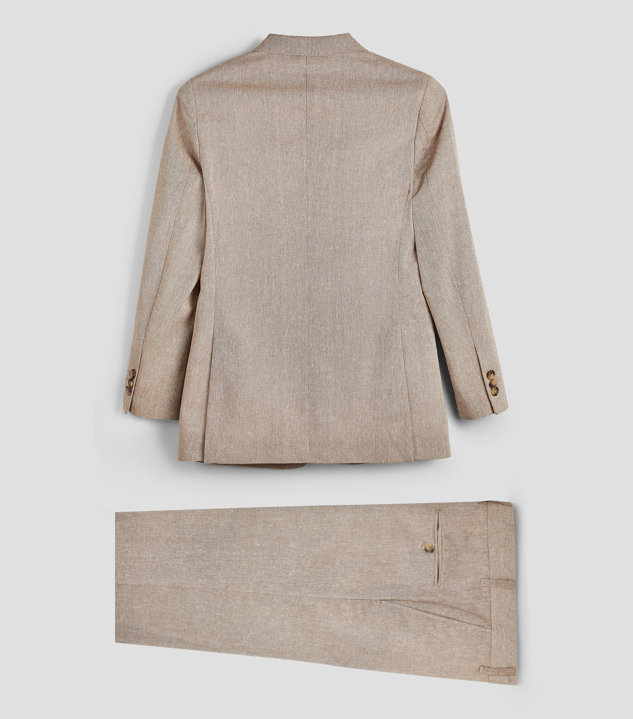 Traje de corte recto jaspeado Niño