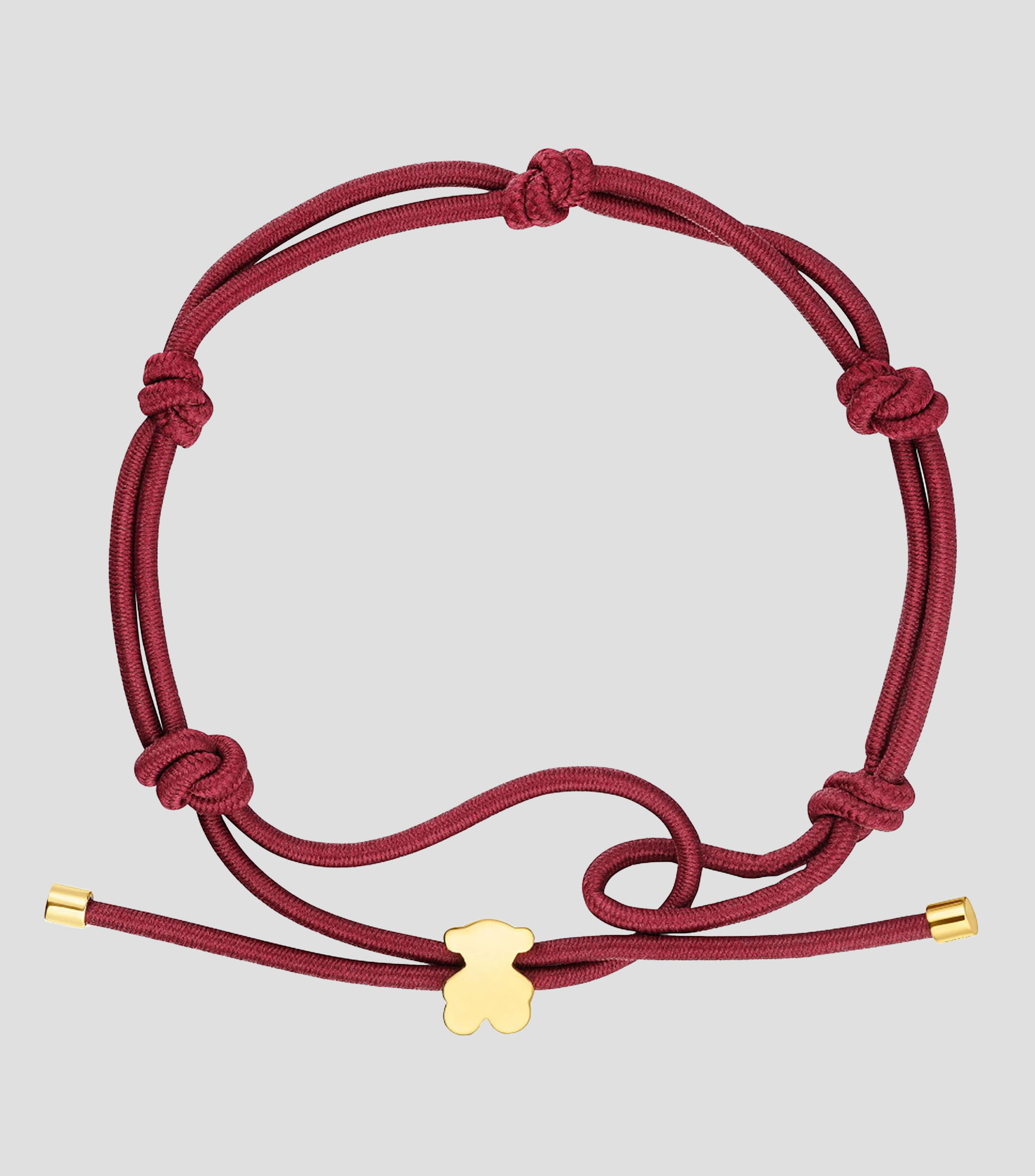 Pulsera elástica con oso Mujer