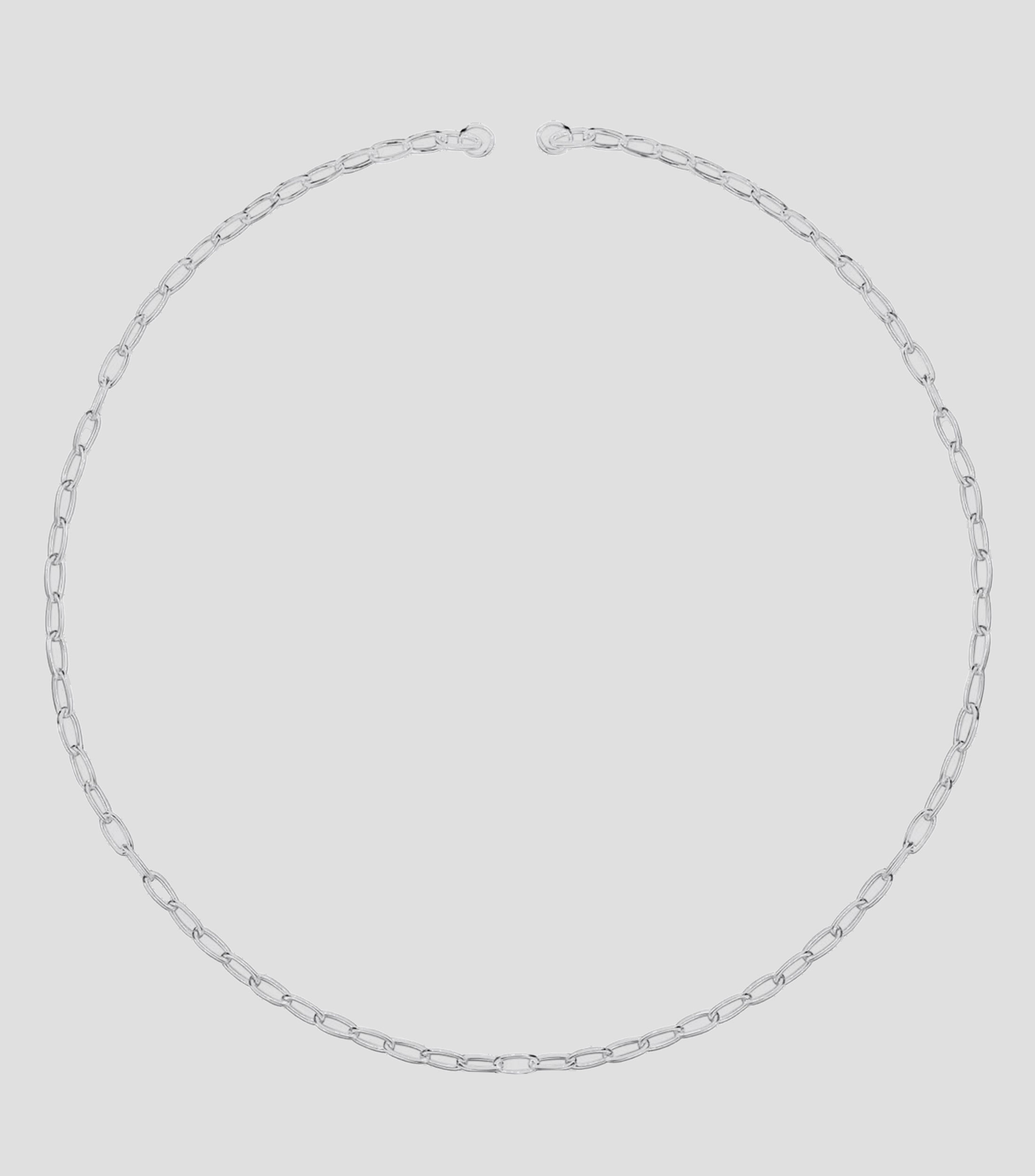 Collar en Plata .925 Hold Oval Mujer