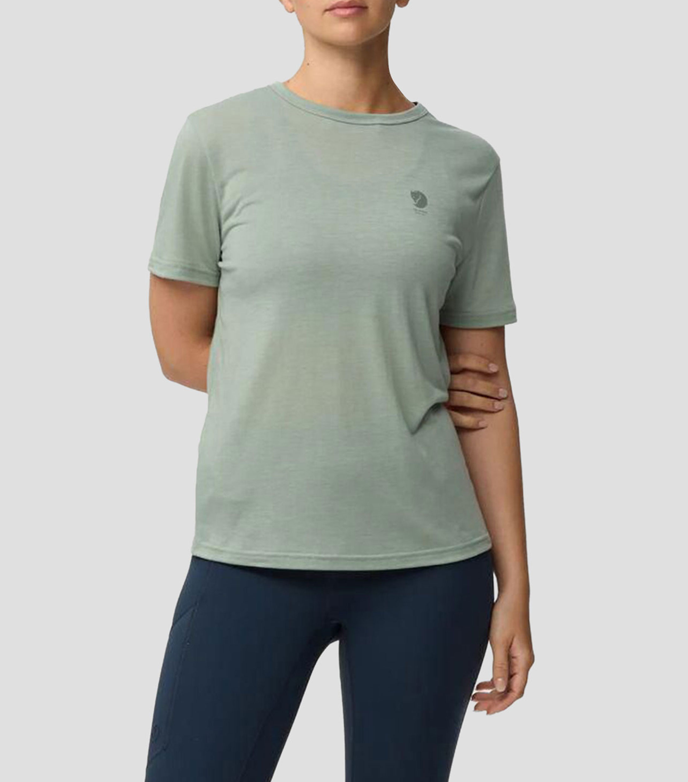 Playera cuello redondo manga corta High Coast lisa Mujer
