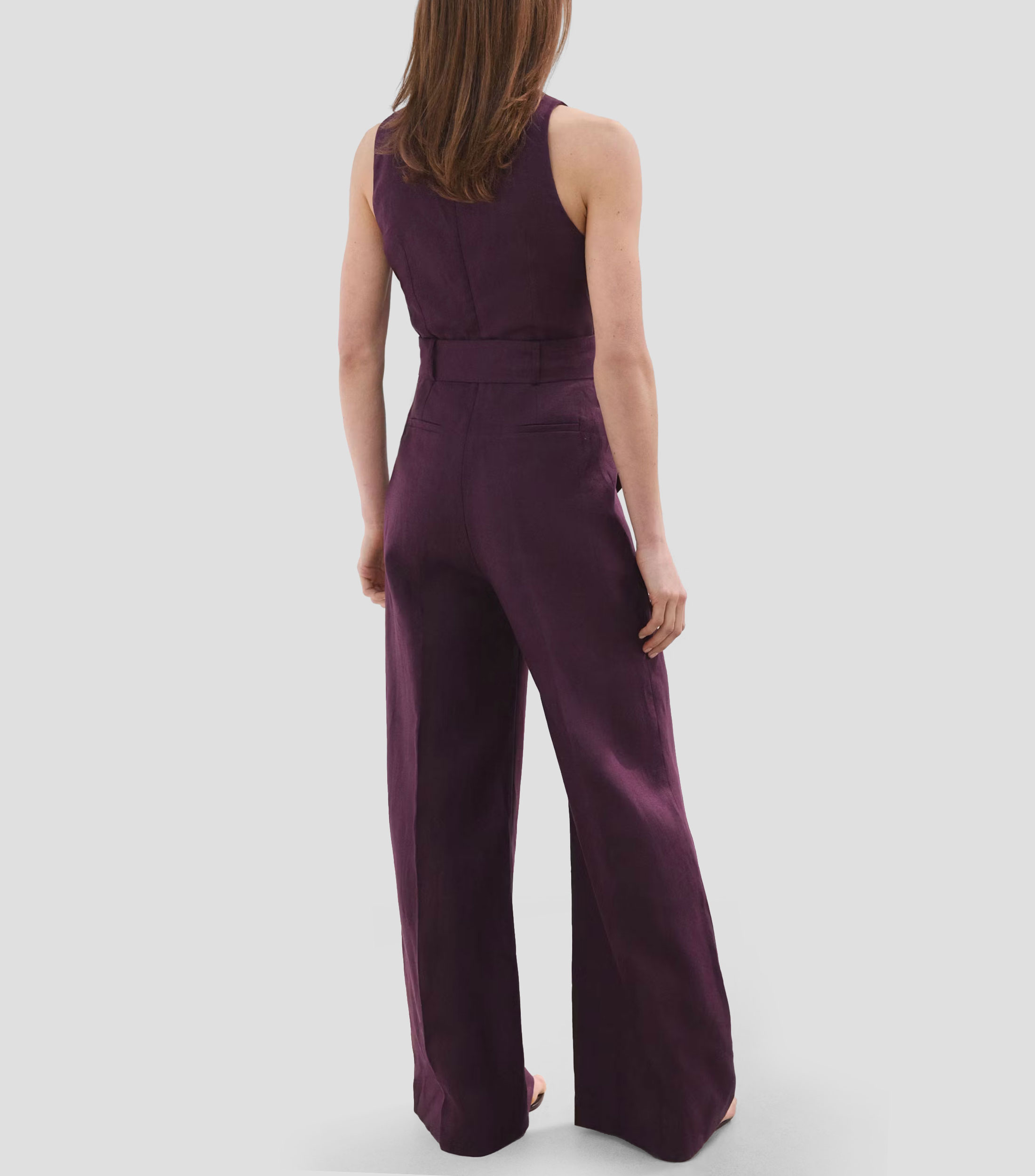 Jumpsuit de corte recto Mujer