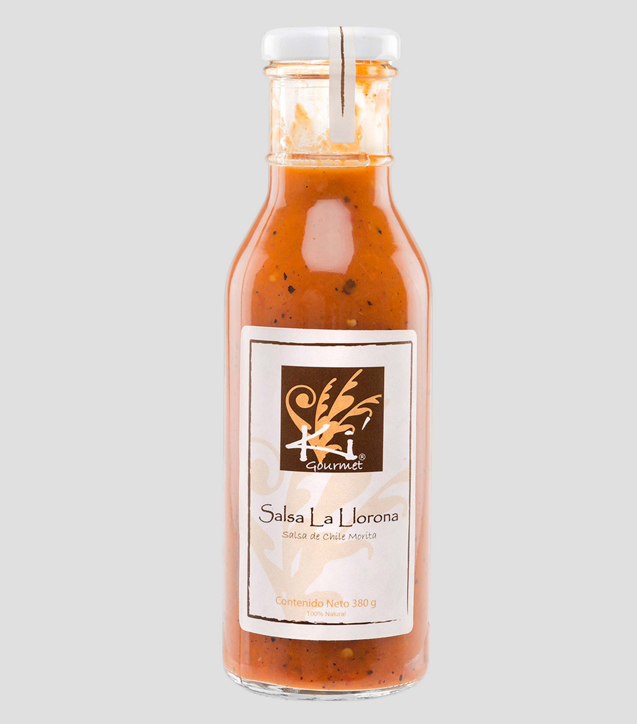 Salsa de Chile Morita La Llorona, 375 g