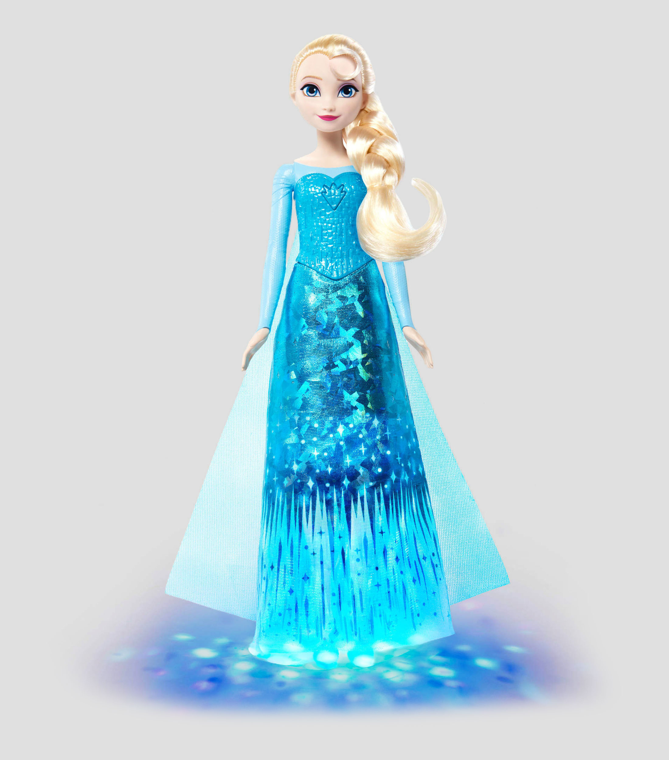 Muñeca Elsa con luces y sonido