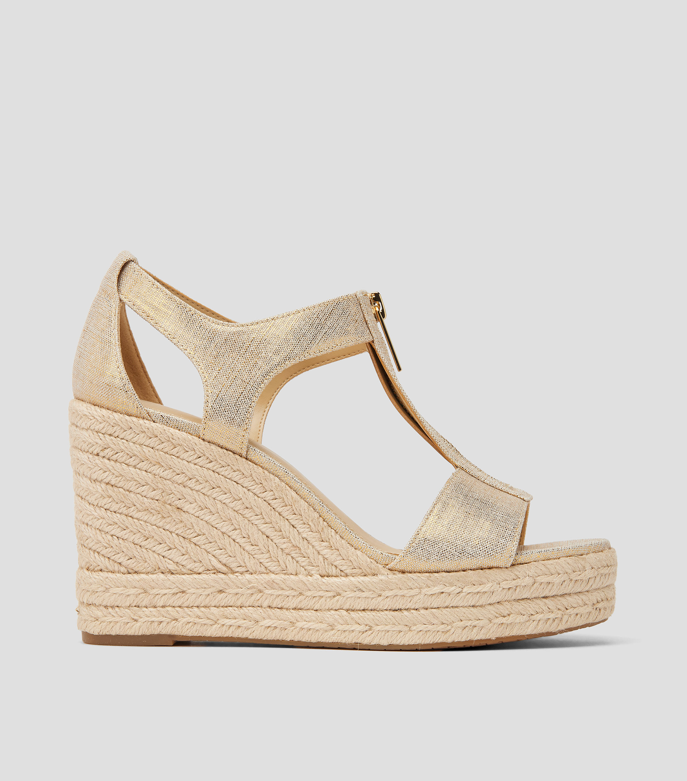 Alpargatas Berkley con tacón alto de cuña y plataforma Mujer