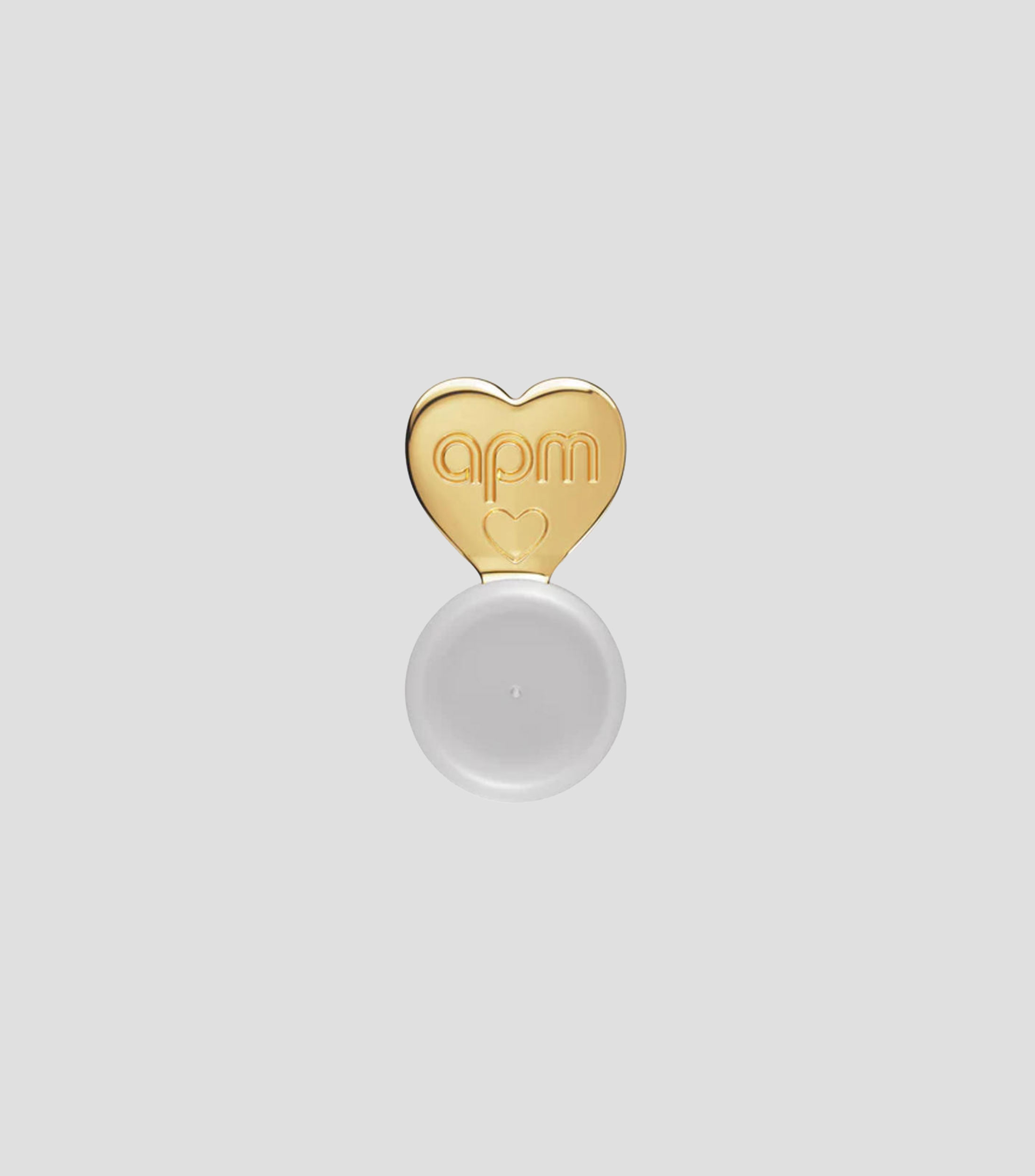 Refacción de pendiente Corazón Dorado Mujer