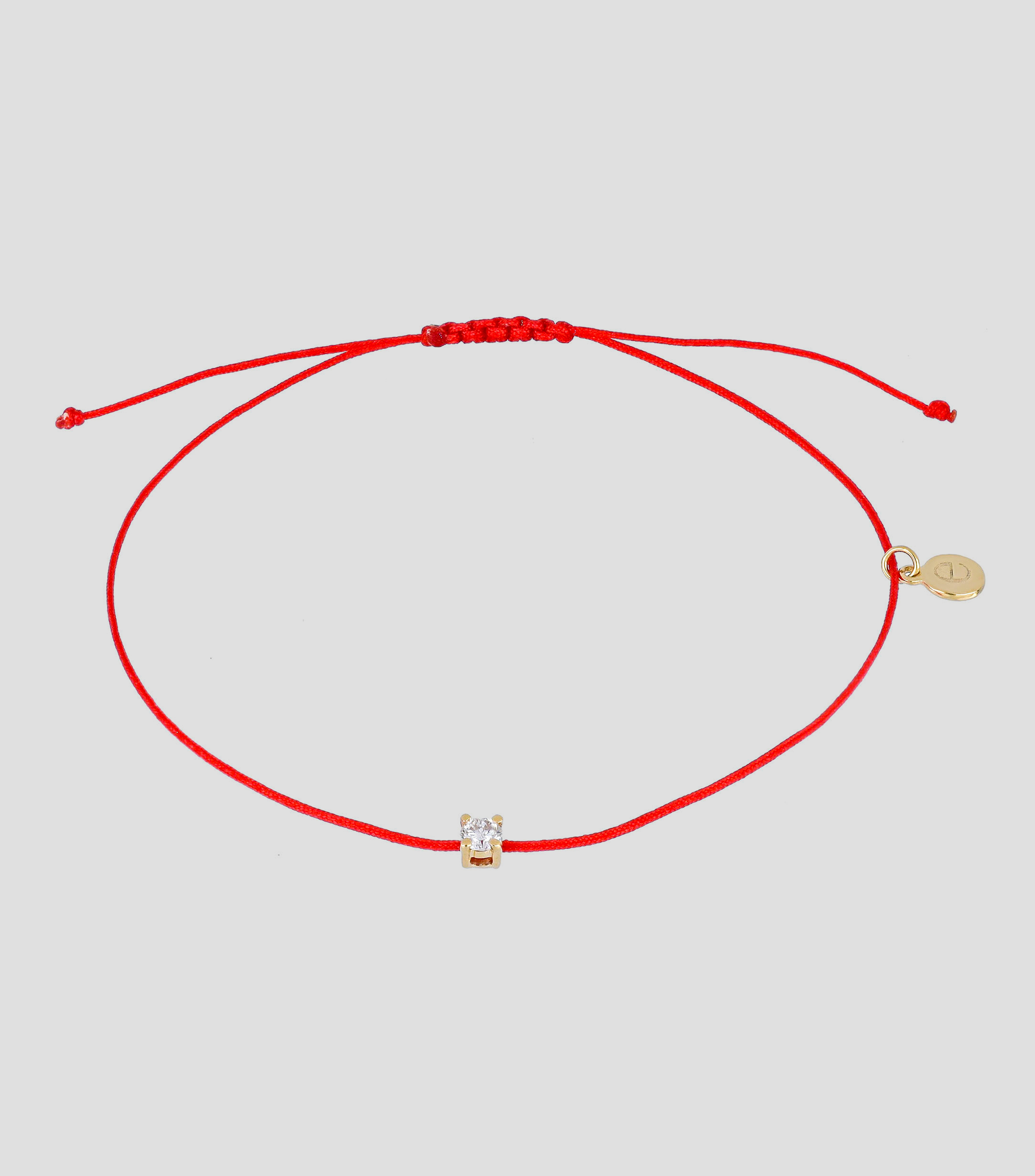 Pulsera ajustable con diamante Unisex