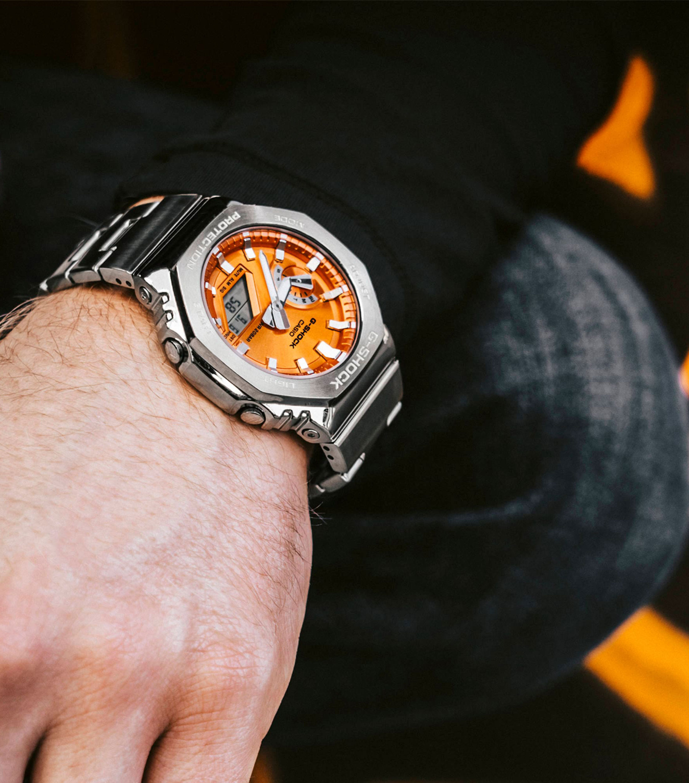 Reloj para Hombre G-Shock Casual Plateado