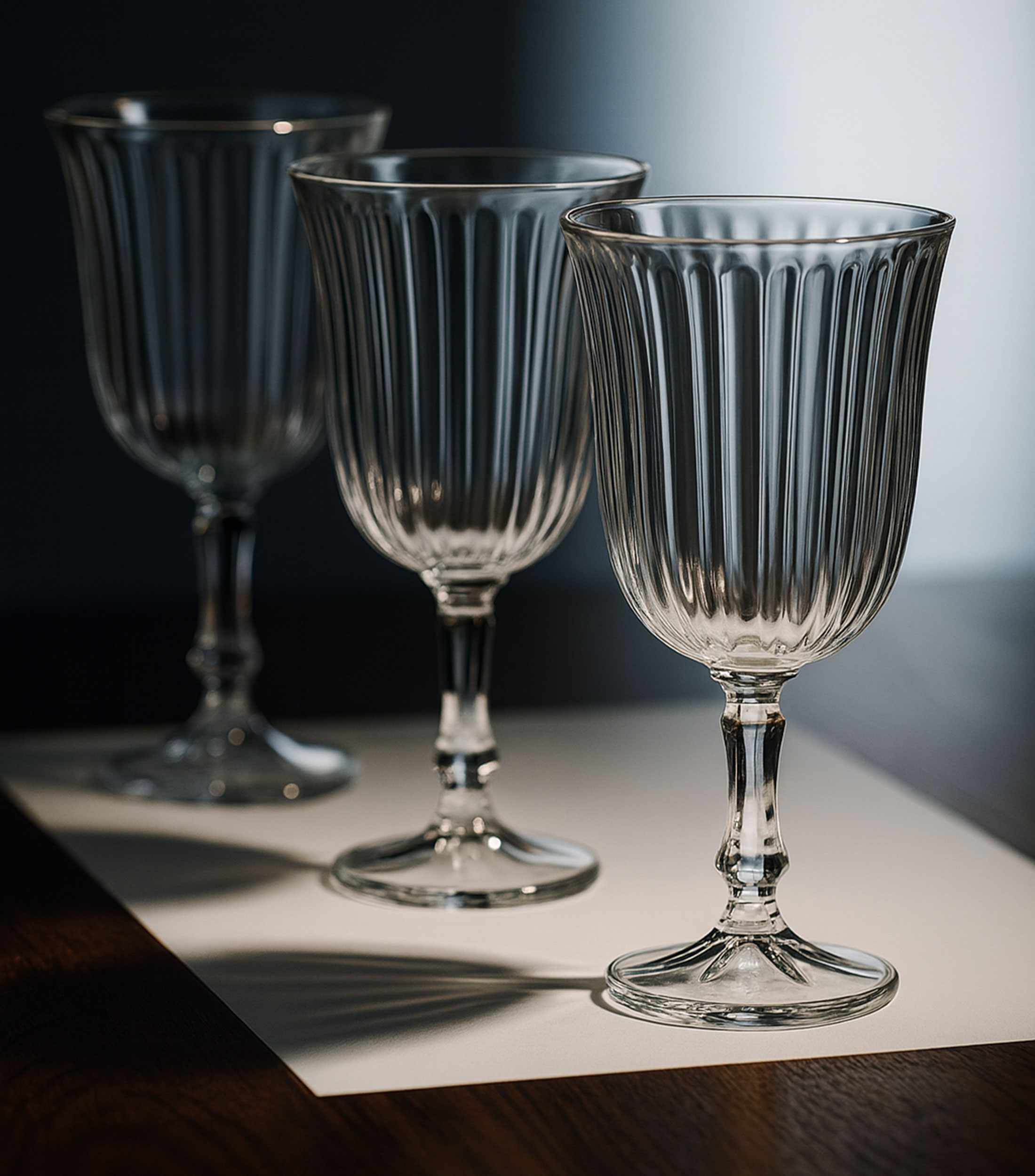Set 6 copas para vino blanco Jenny en cristal