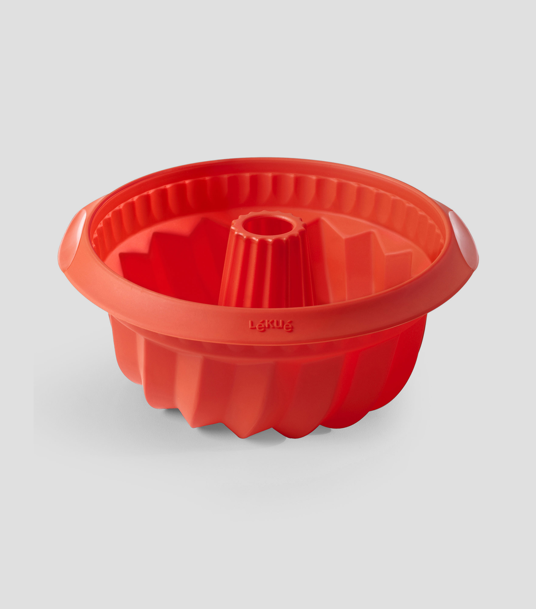 Molde Savarín espiral Rojo