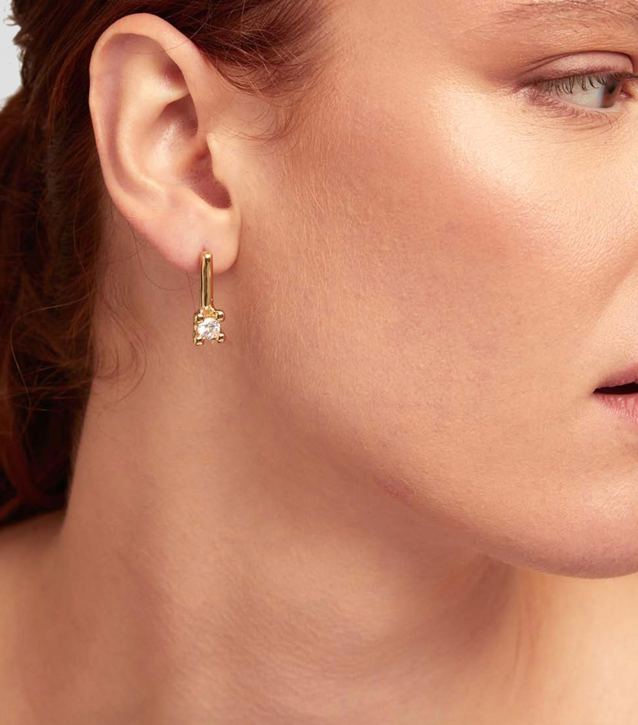 Aretes con circonita Divine Mujer