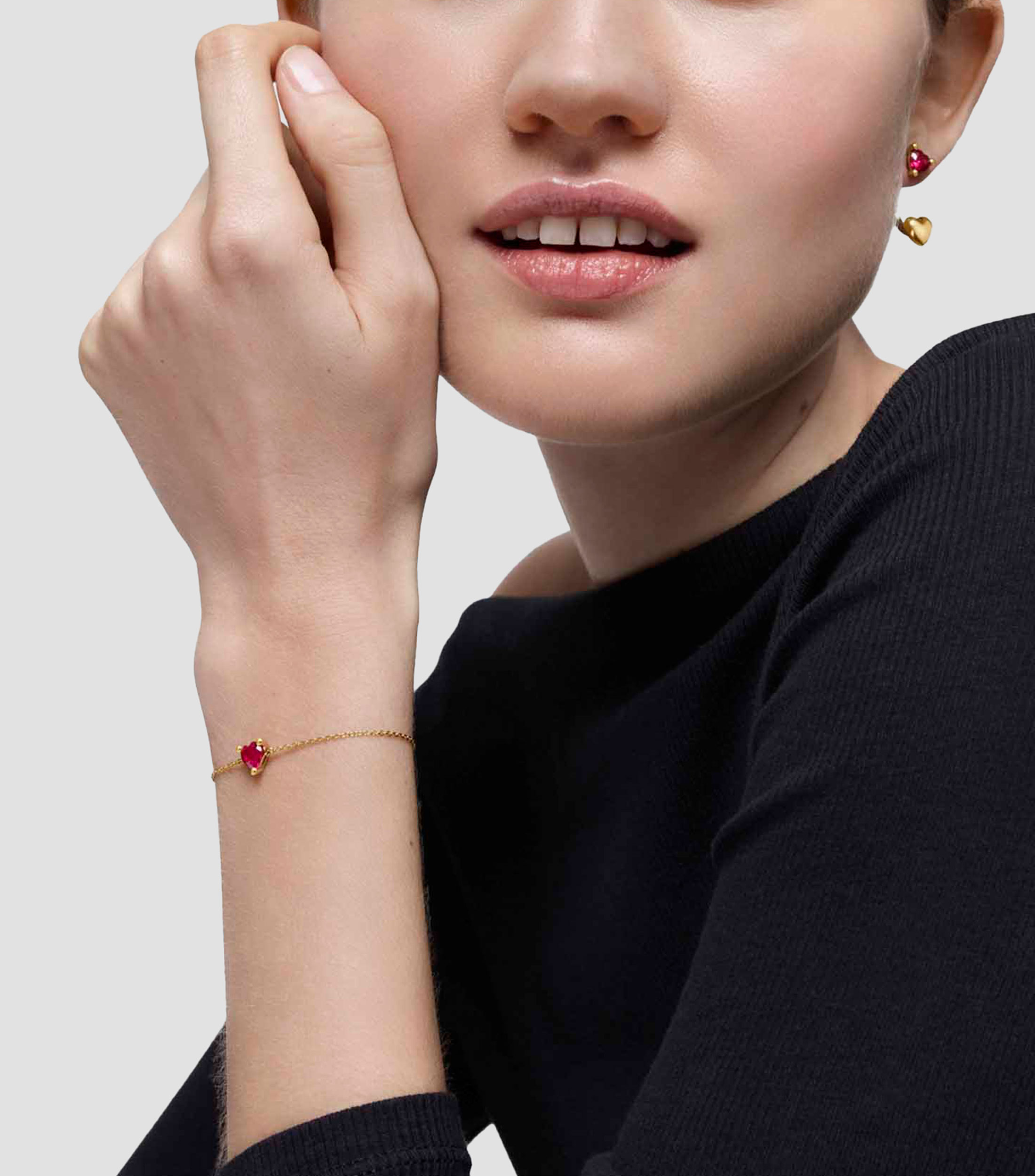 Pulsera Garden Of Love plata Mujer