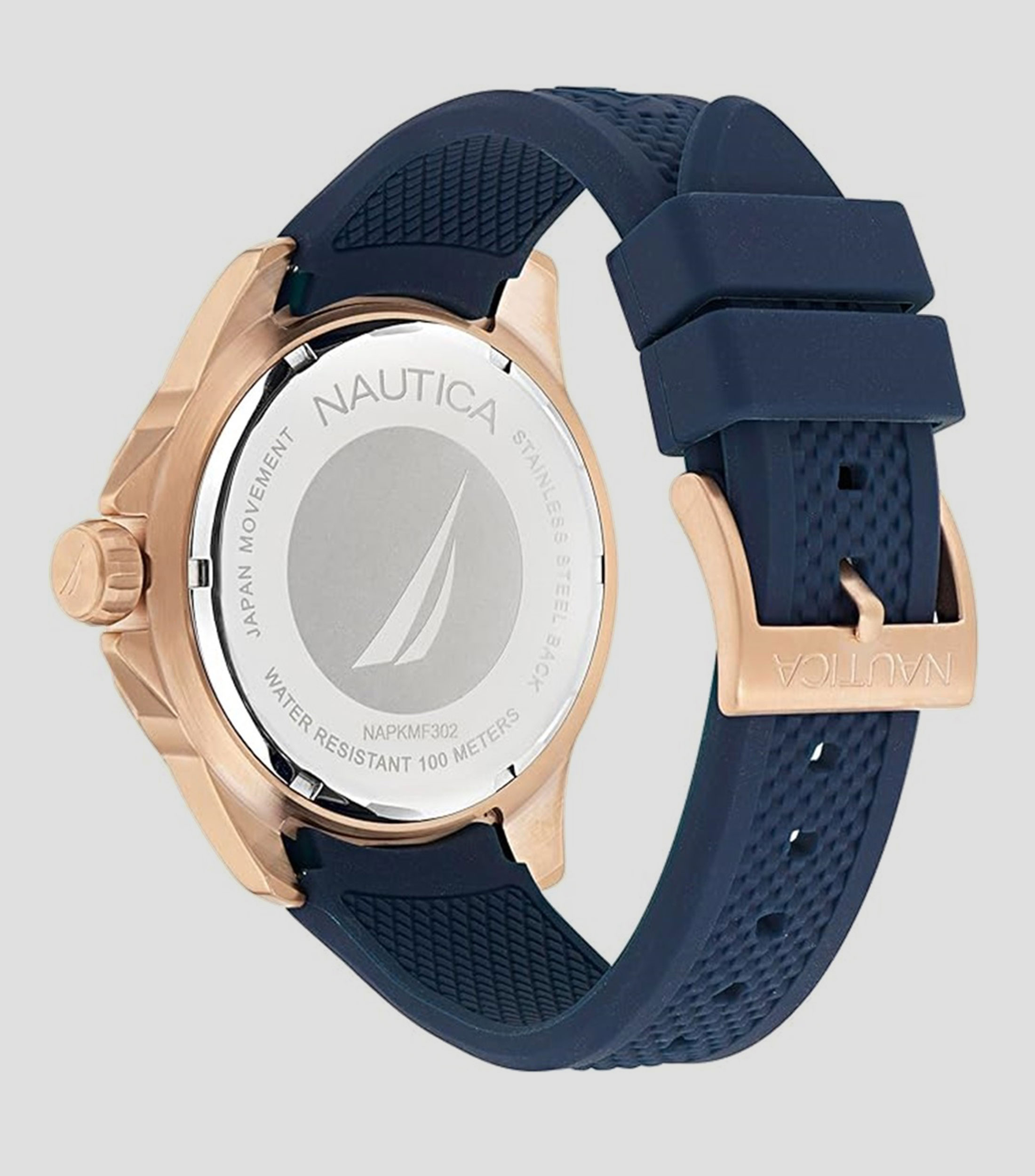 Reloj para Hombre Casual Azul, Dorado