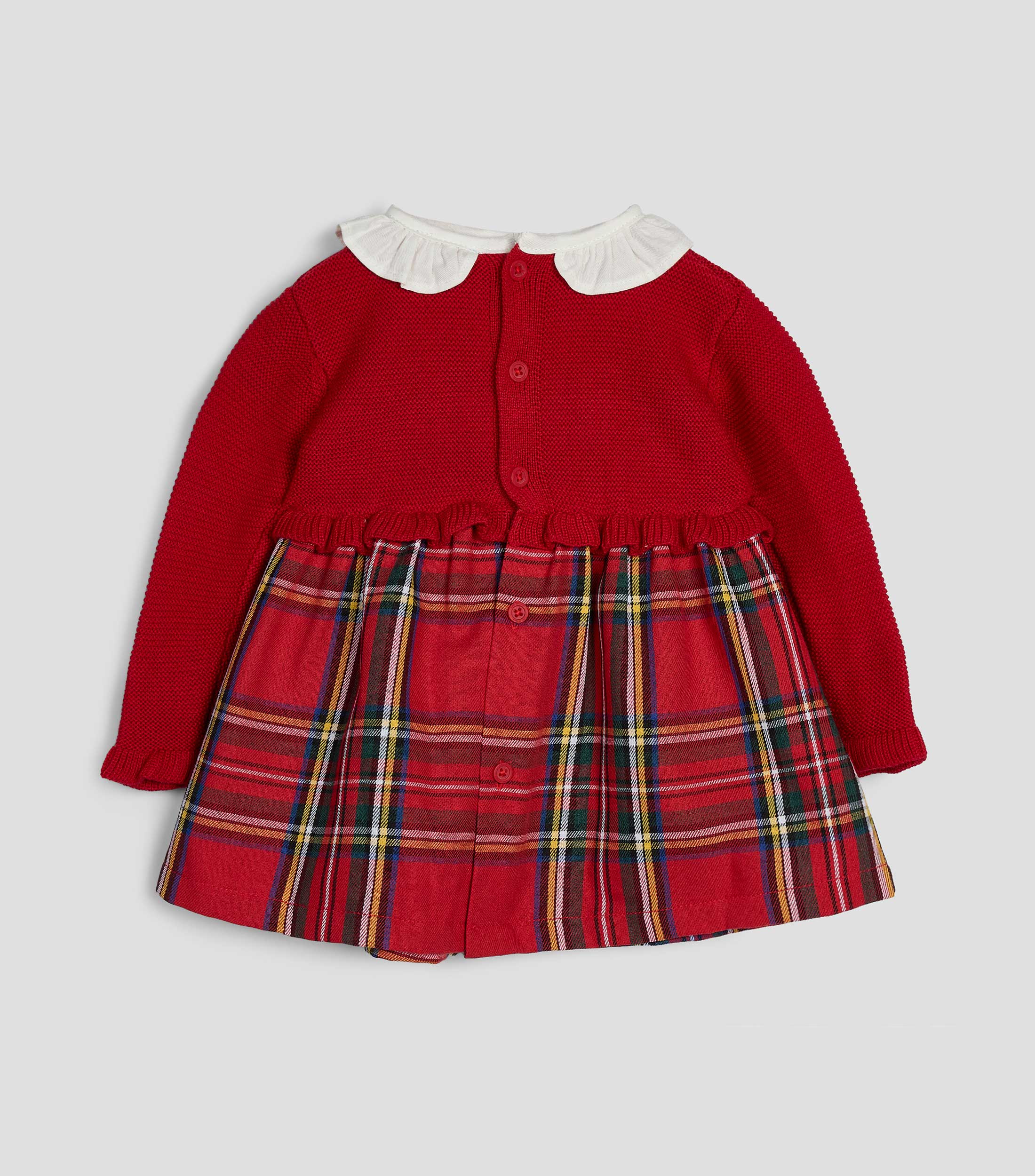Vestido con cuadros Bebé