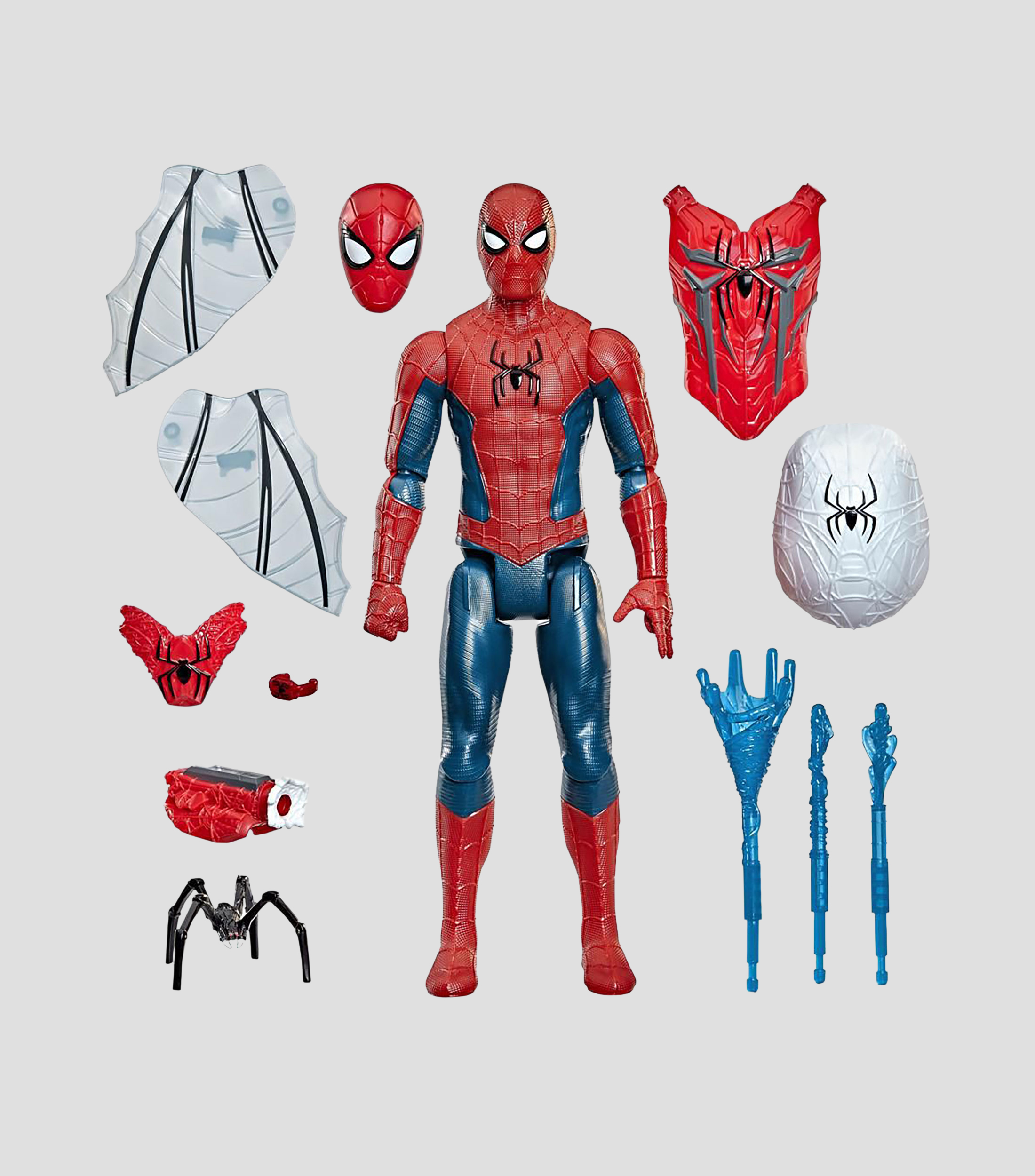 Figura de acción Spider-Man Brand New Day Titan Series Equipo Arácnido Supremo Spider-Man