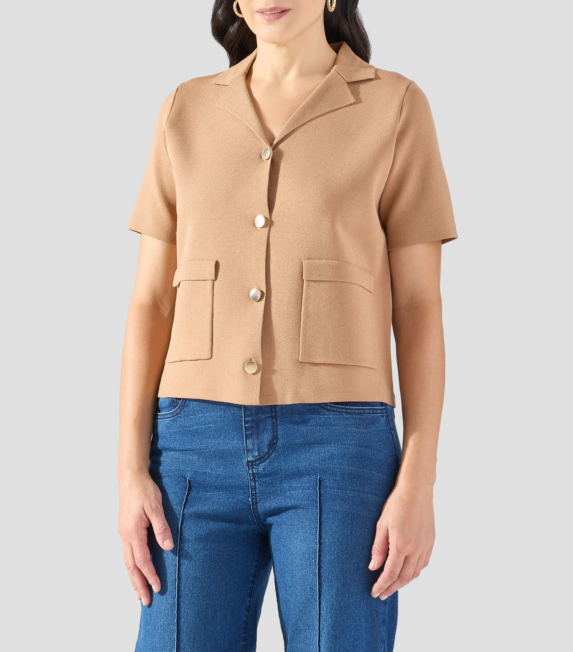 Blazer liso Mujer