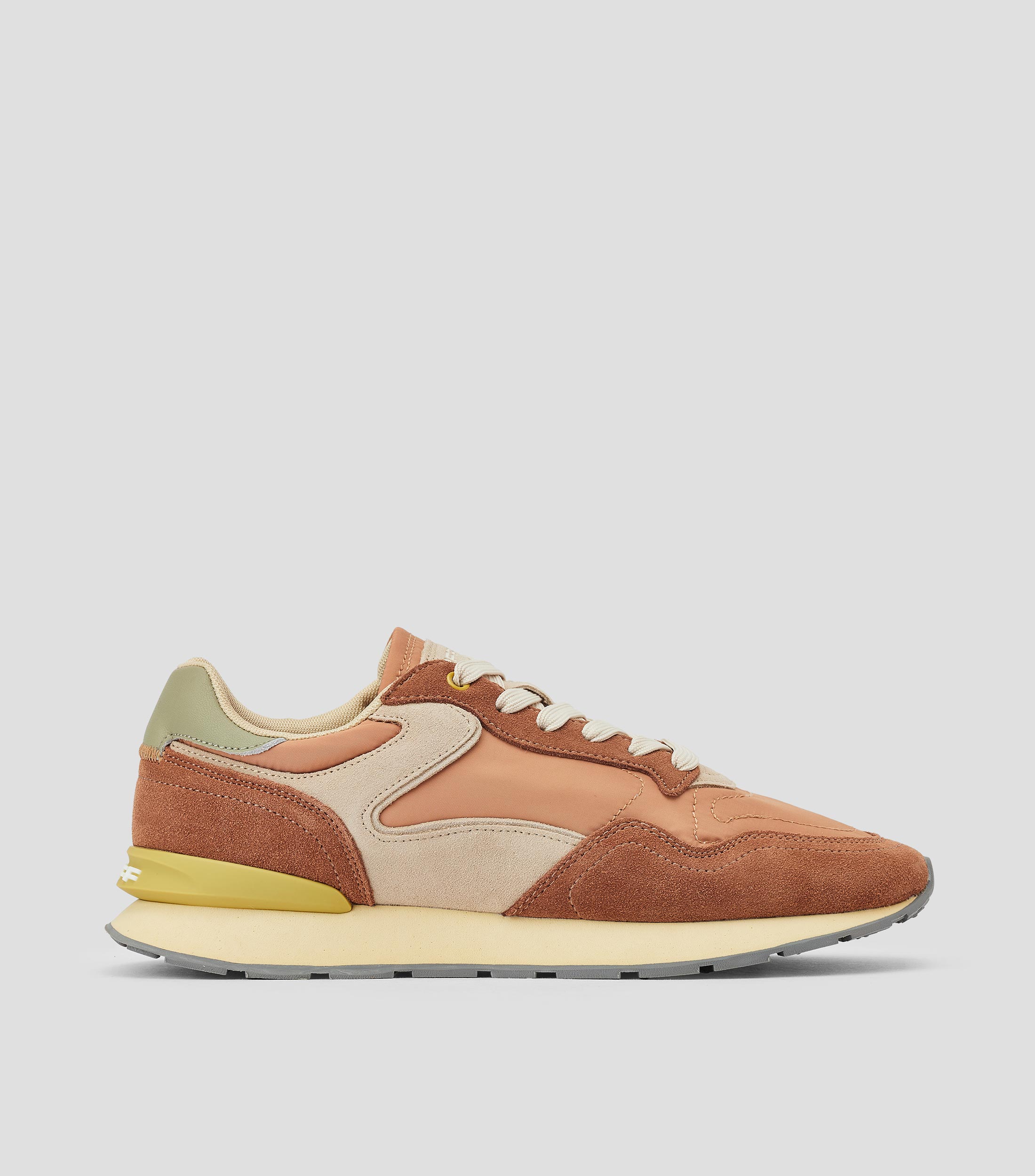Tenis casuales City Retro en piel y textil Hombre