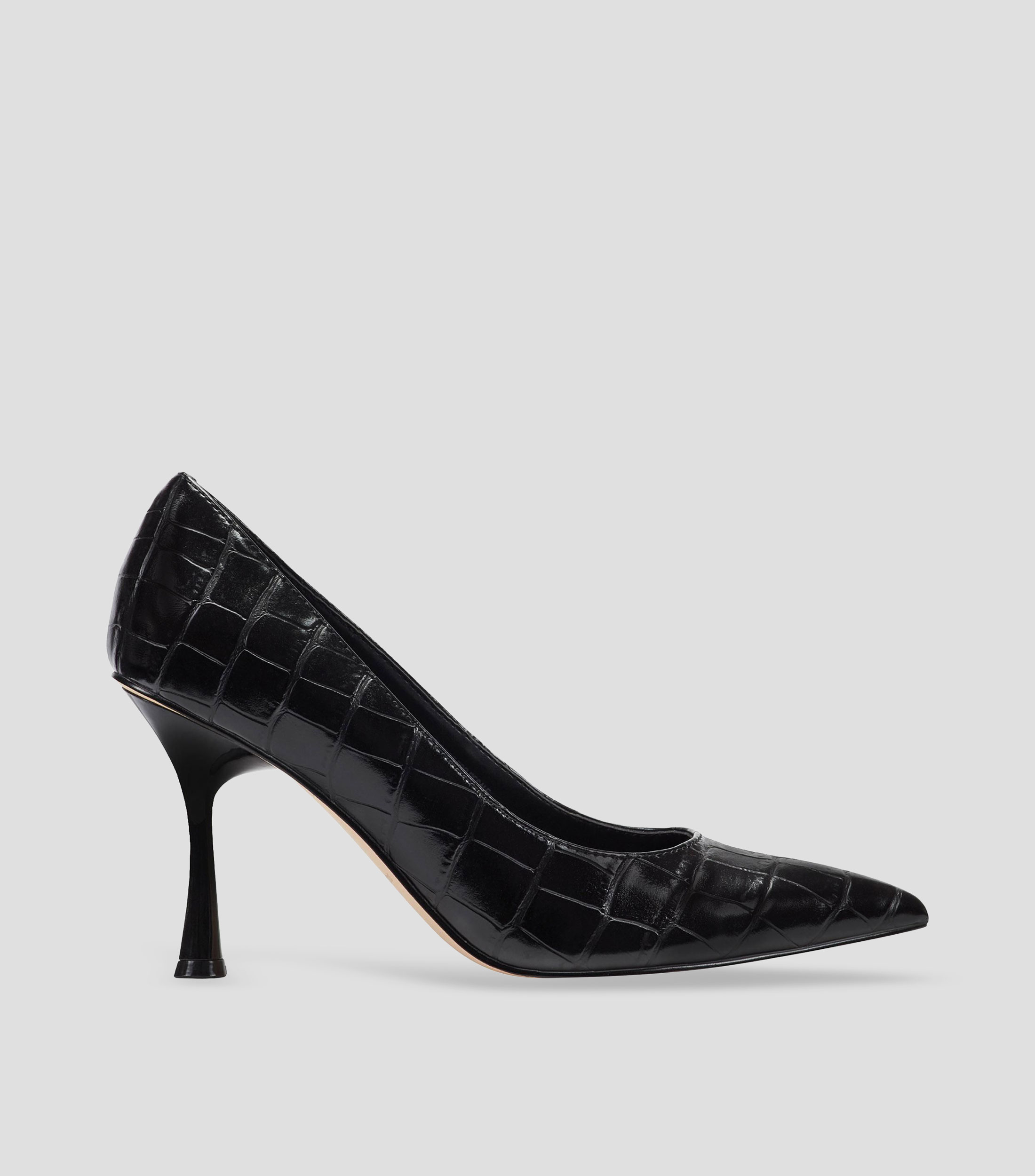 Zapatillas pump con tacón delgado de 7 cm Mujer