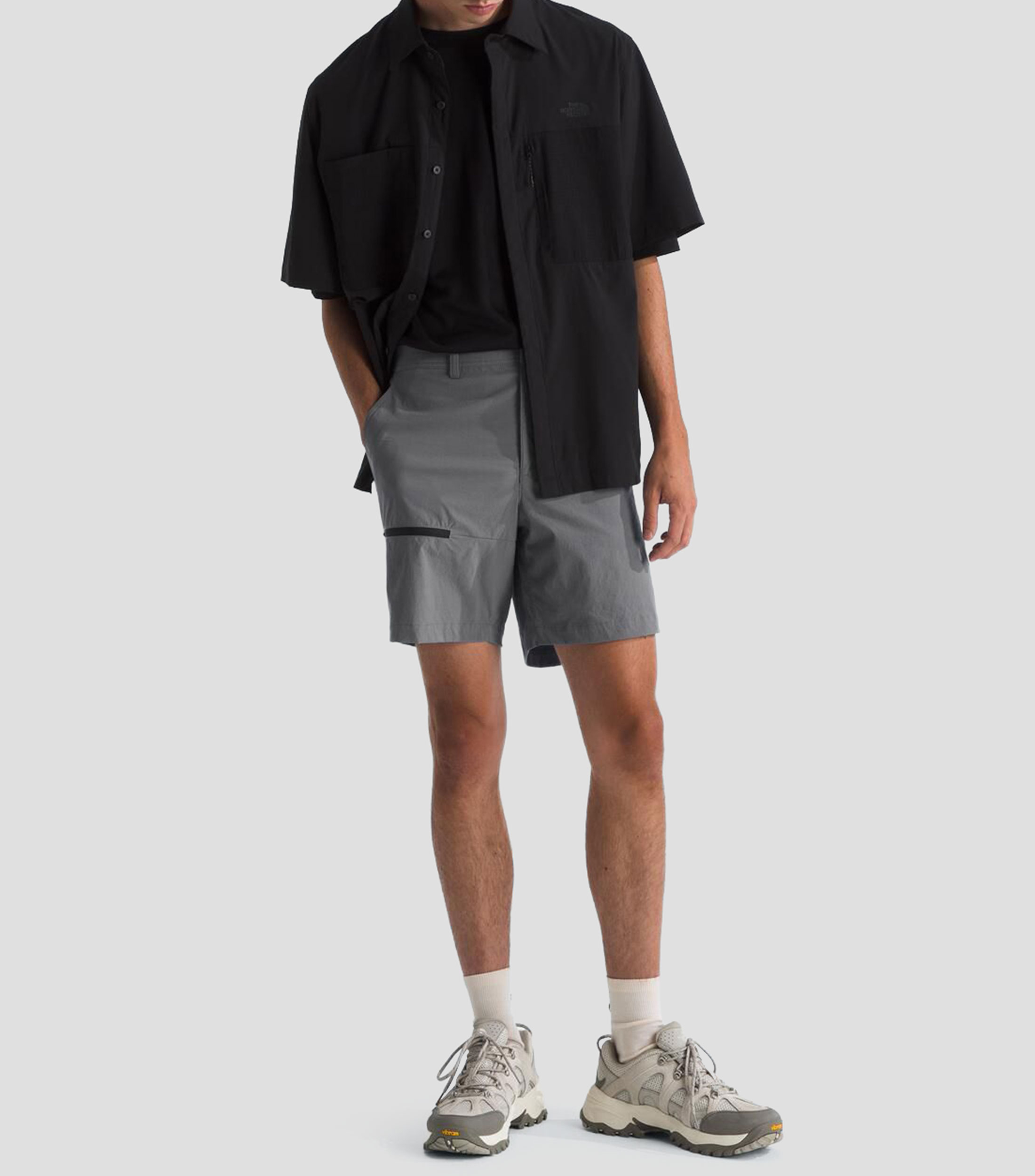 Short para entrenamiento liso Basin 7in Hombre