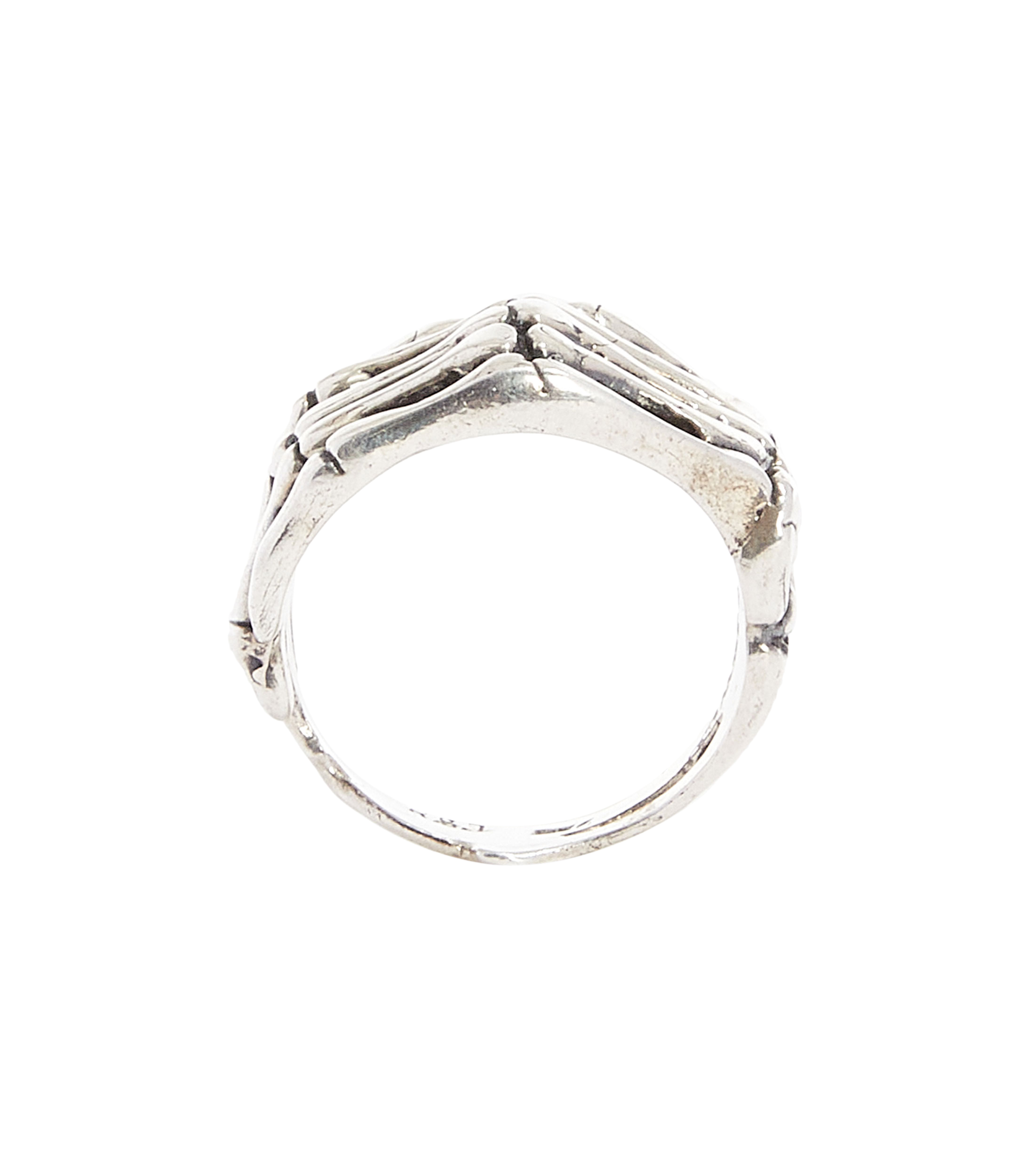 Anillo en plata .925 Skull Hand Hombre