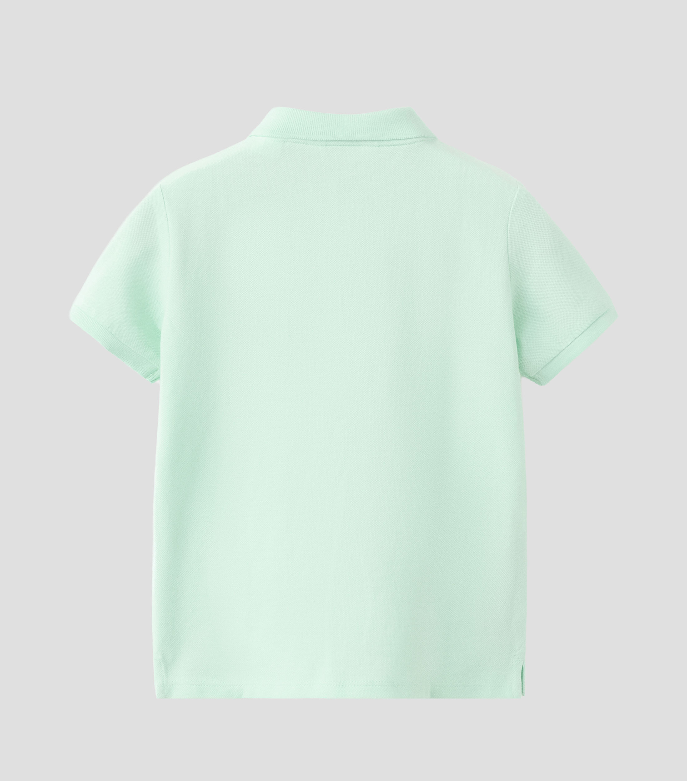 Playera tipo polo manga corta lisa Niño