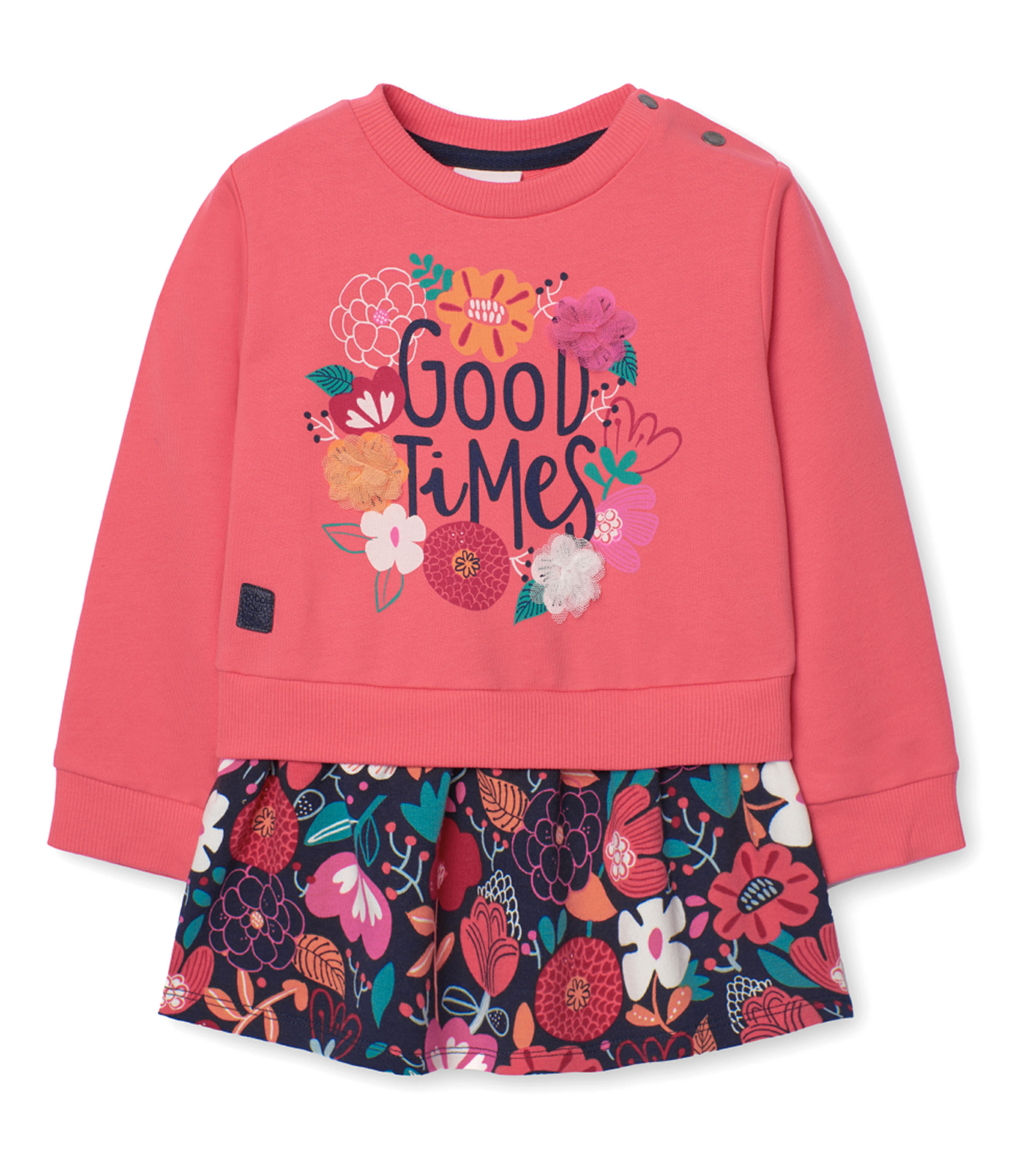 boboli Vestido Tricotosa de Bebé Niña Bebés
