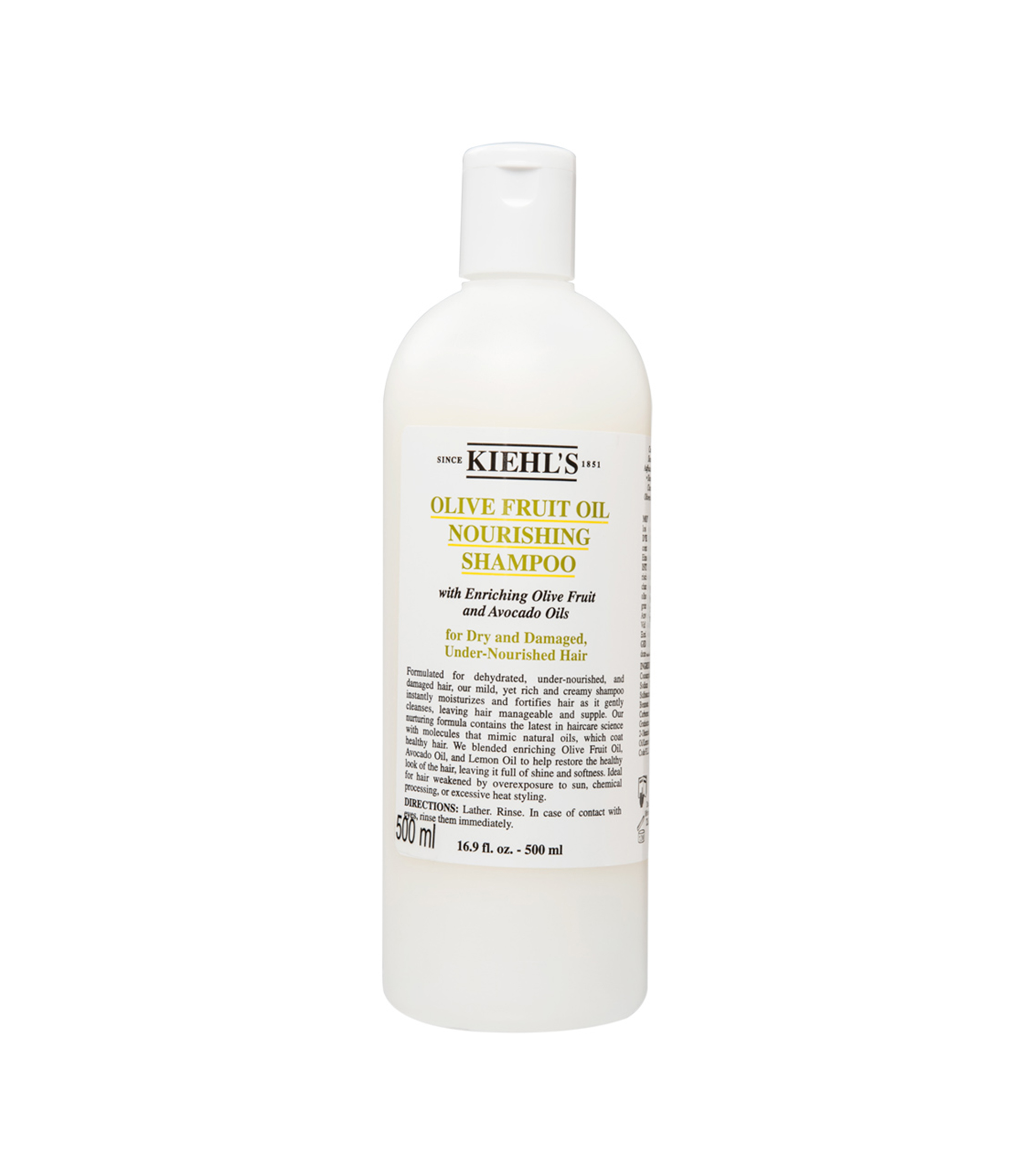 Kiehl's Olive Fruit Oil Nourishing Shampoo, 500 ml El Palacio de Hierro