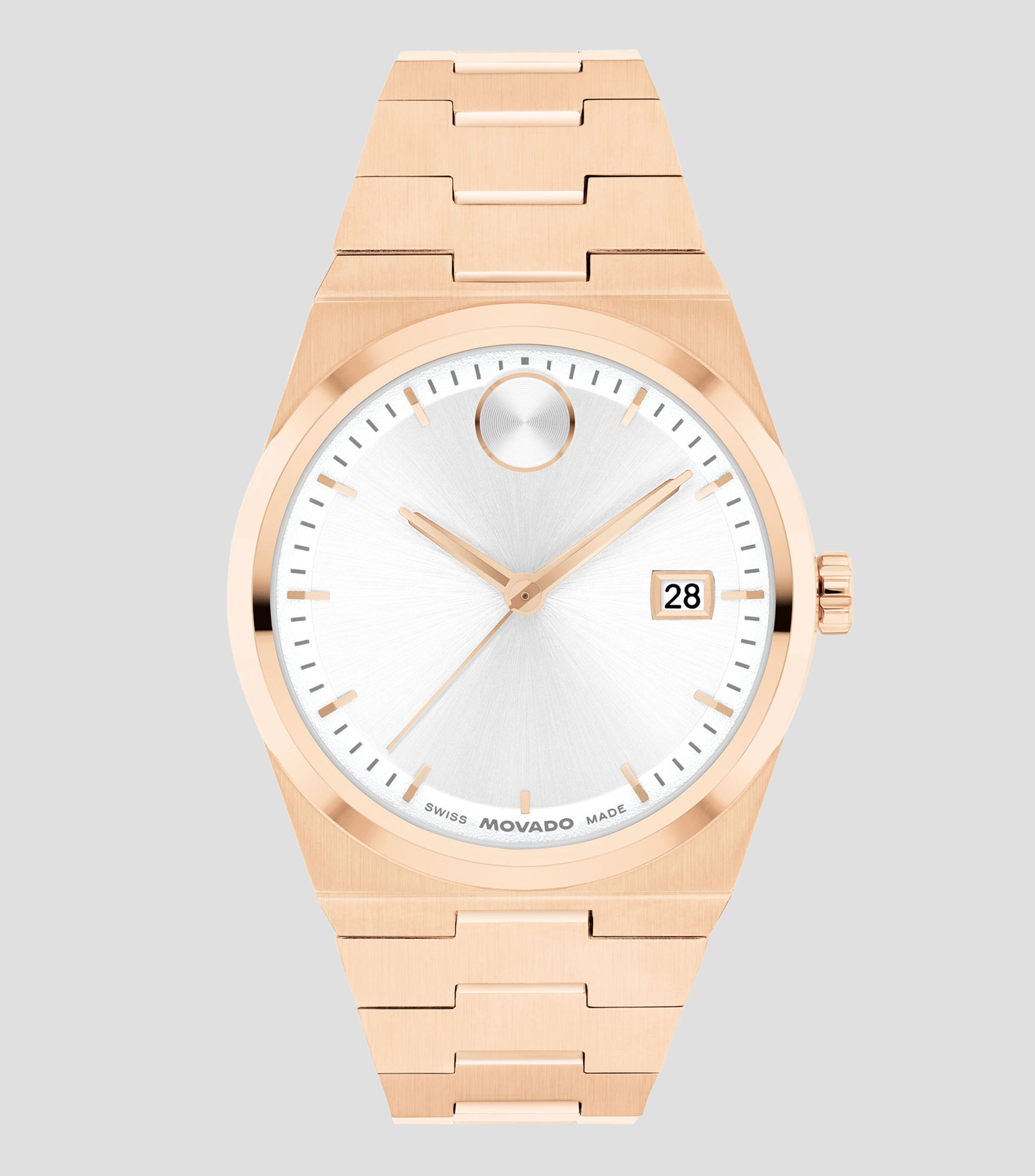 Reloj para Mujer Bold Casual Plateado, Oro Rosa