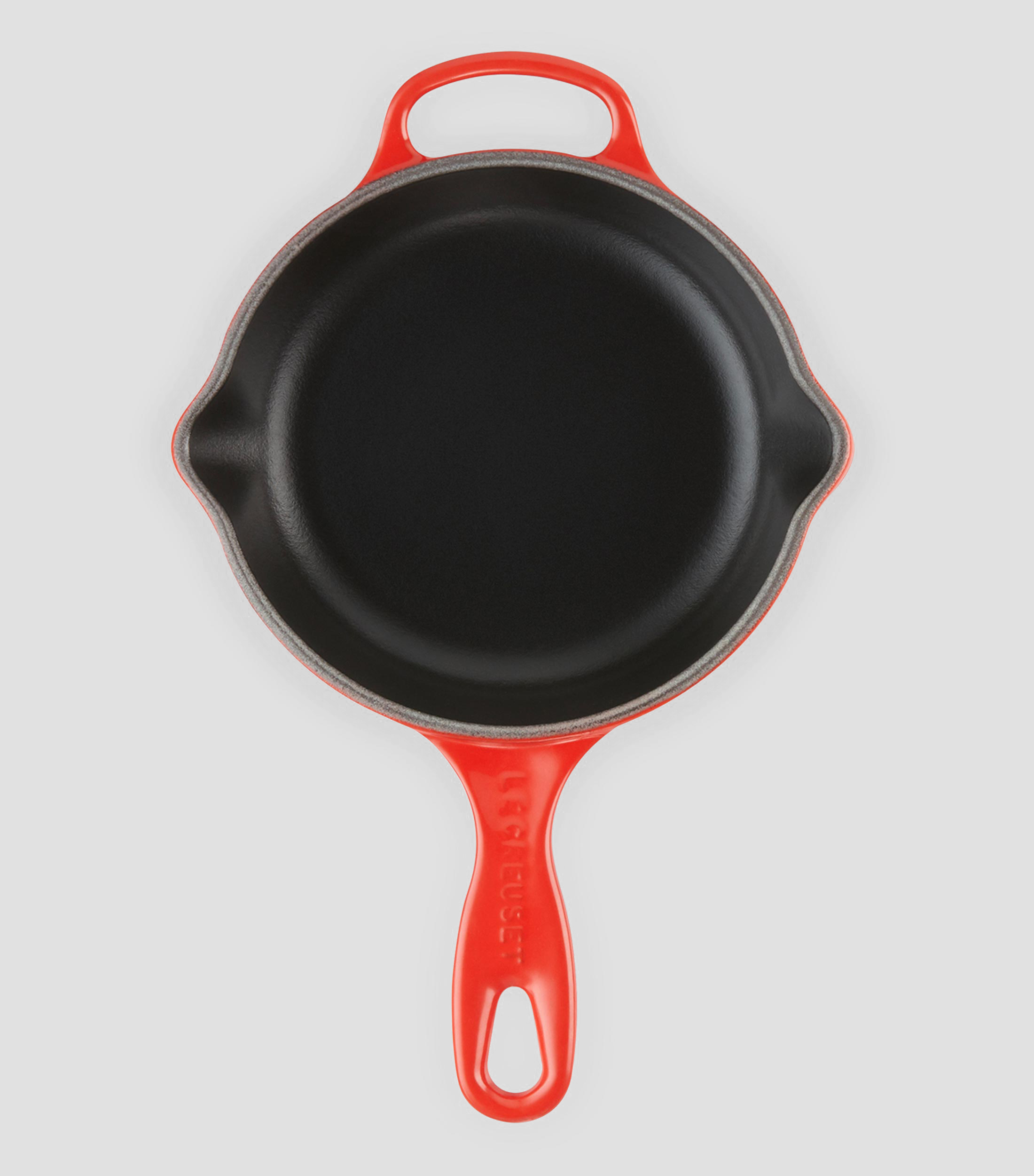 Sartén en hierro colado esmaltado Skillet 16 cm Rojo Cerise